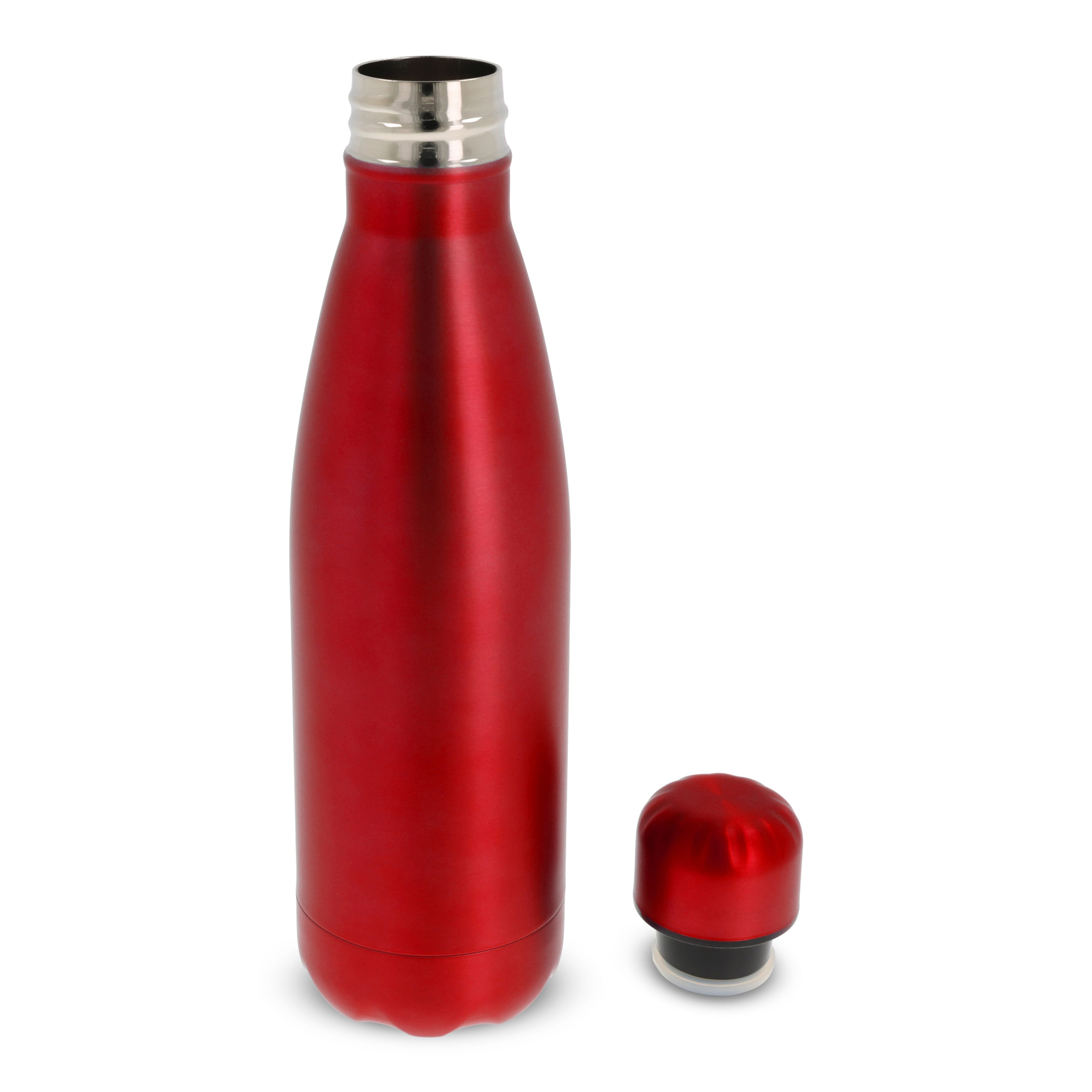 Edelstahl-Trinkflasche Swing Metallic 500ml, doppelwandig & bedruckbar