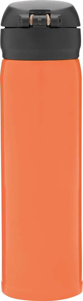Vakuum-Trinkflasche OOLONG, Edelstahl doppelwandig 400 ml, bedruckbar