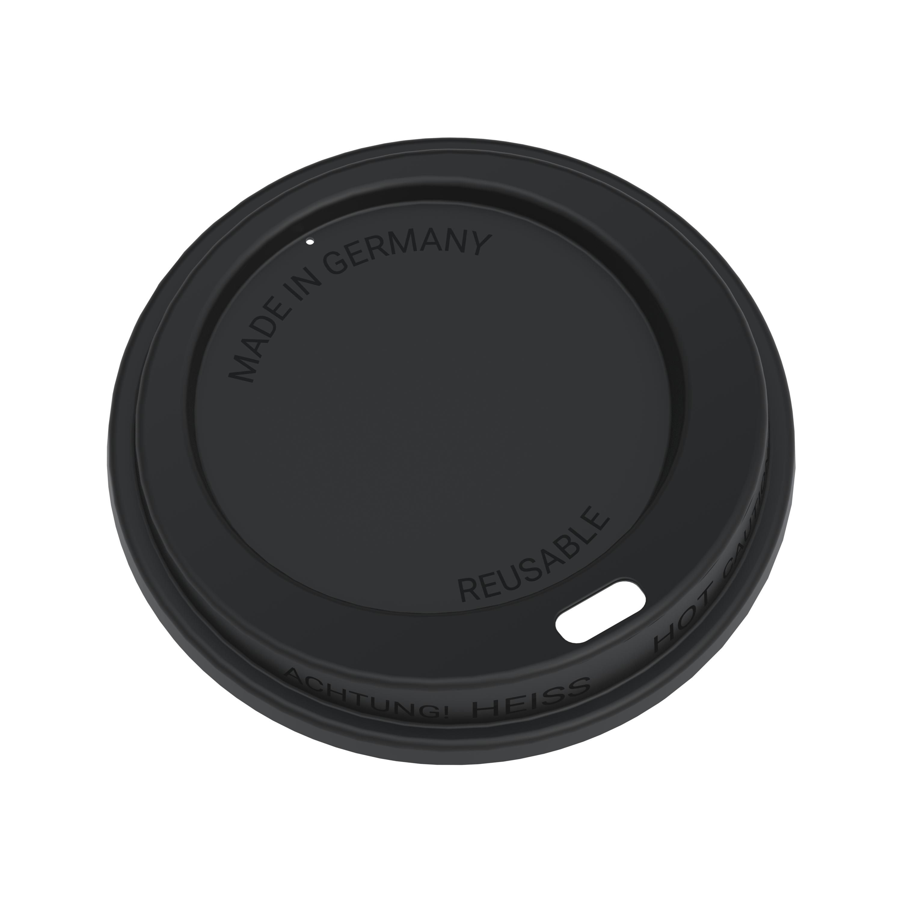 Mehrweg-Deckel ToGo für Kaffeebecher, spülmaschinengeeignet, bedruckbar