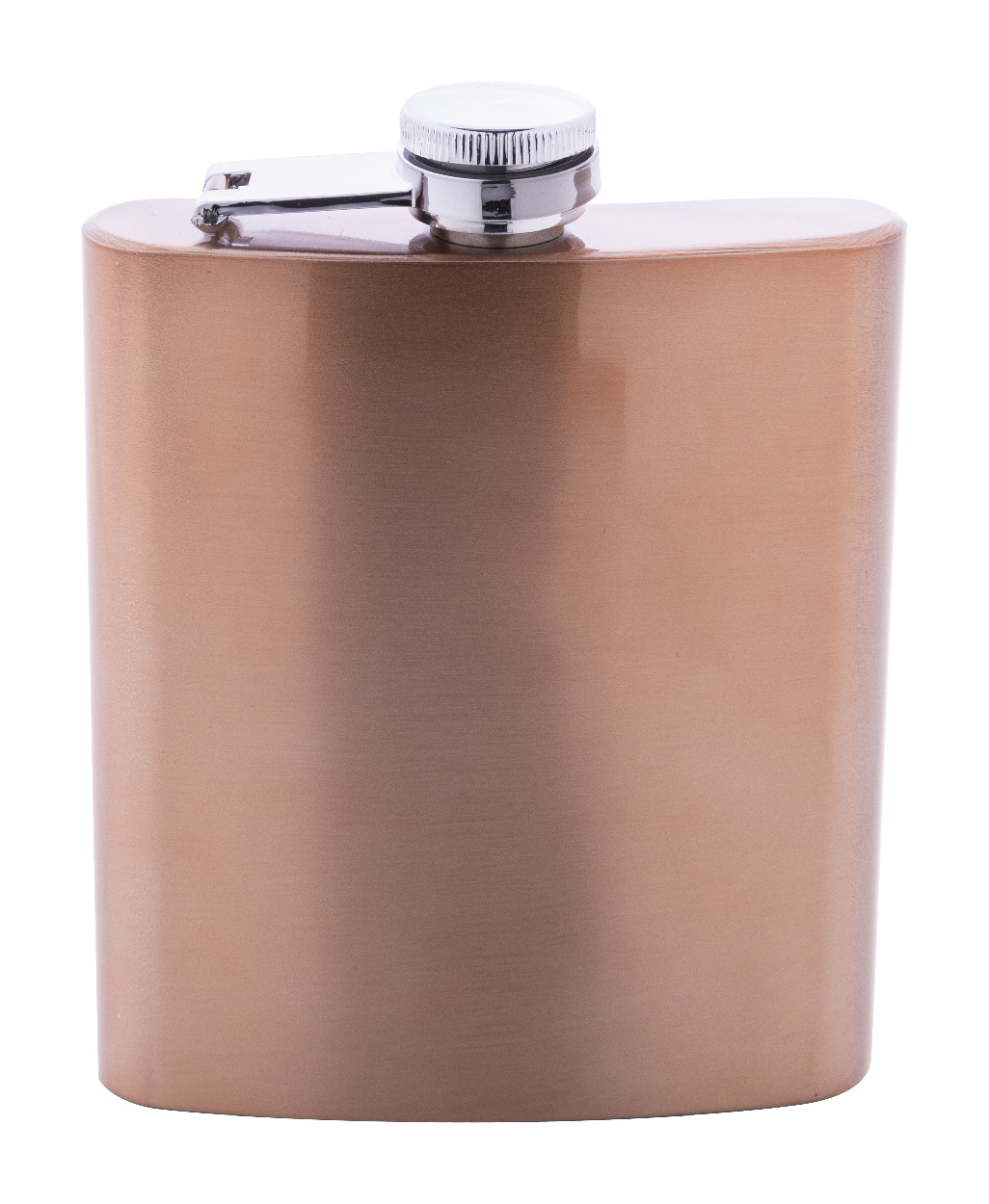 Flachmann recycelter Edelstahl, 200 ml – bedruckbar als Werbeartikel
