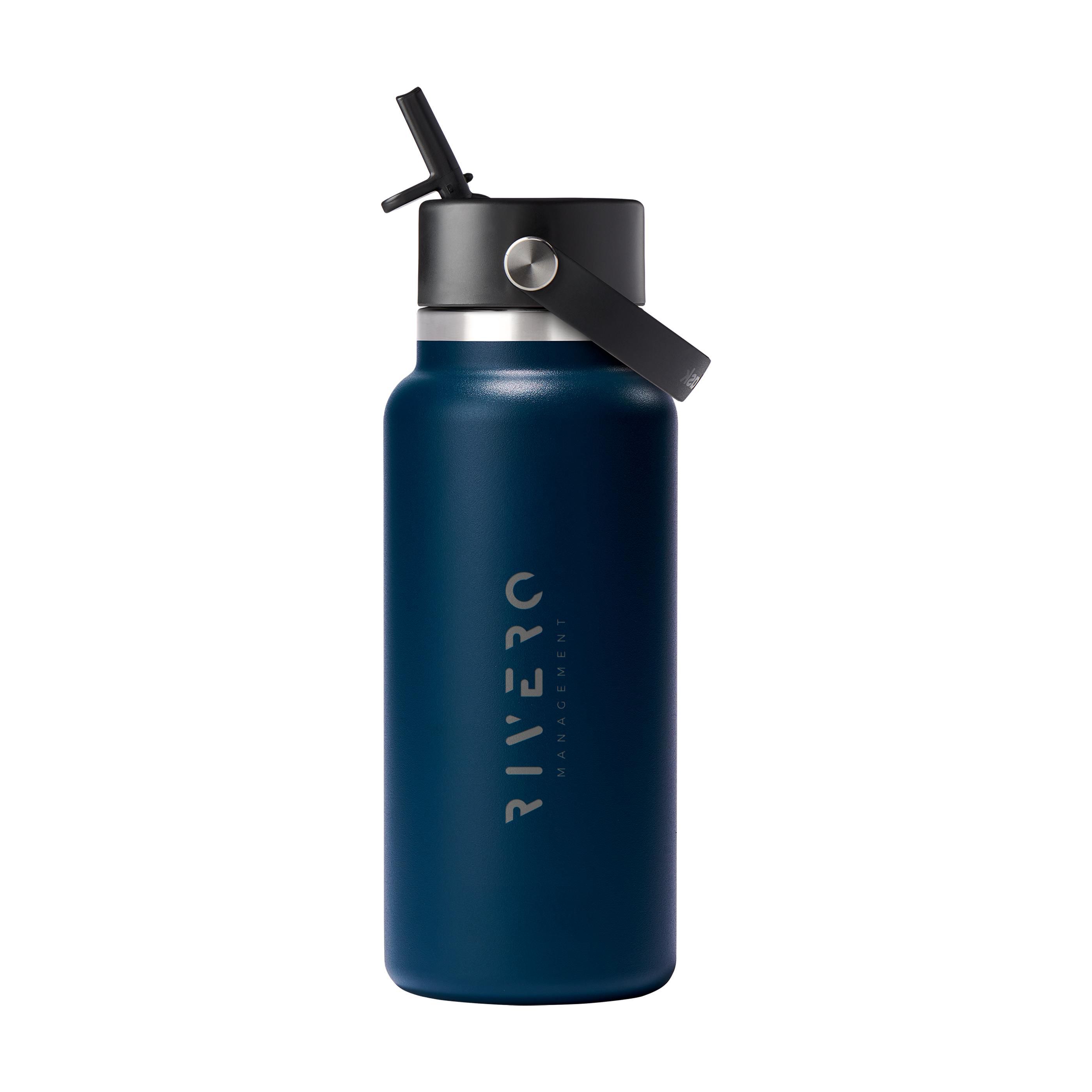 Hydro Flask Wide Mouth Edelstahl-Trinkflasche 946 ml mit Strohhalm