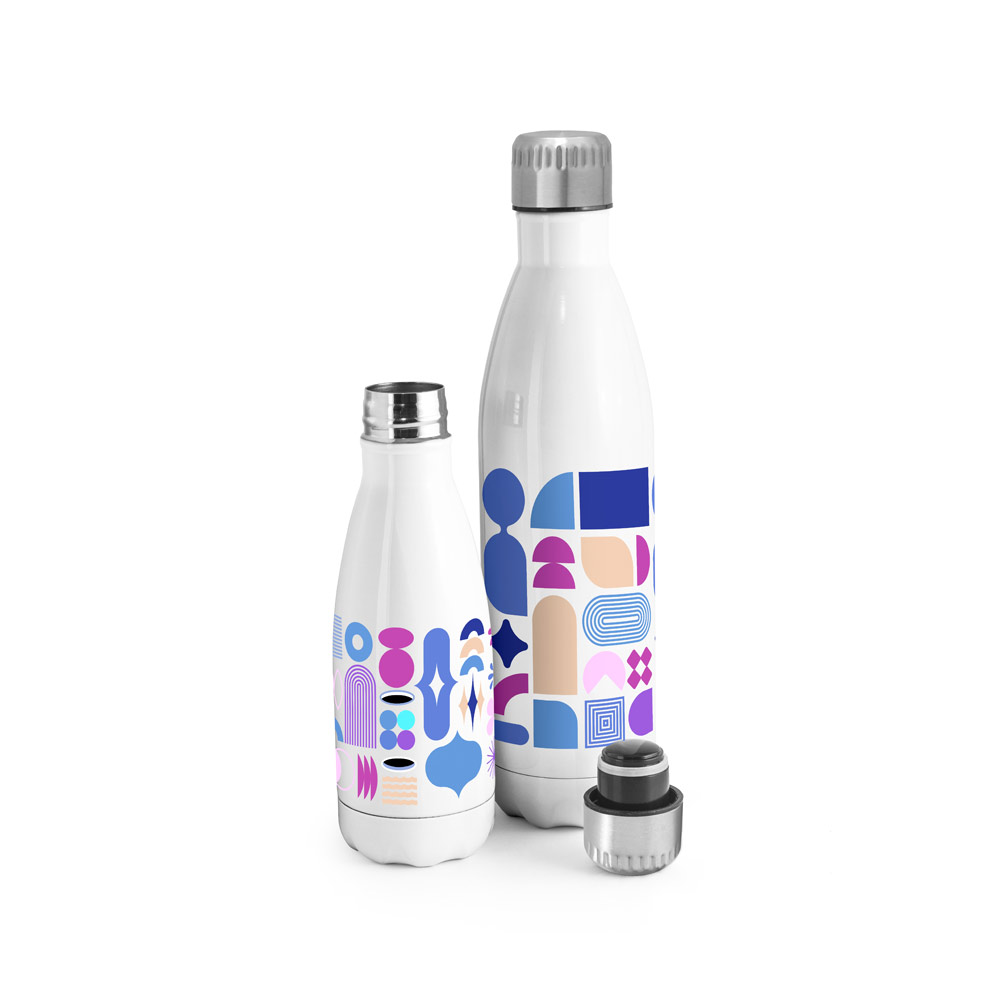 Sublimationsflasche Edelstahl 380 ml AMORTI S, vakuumisoliert