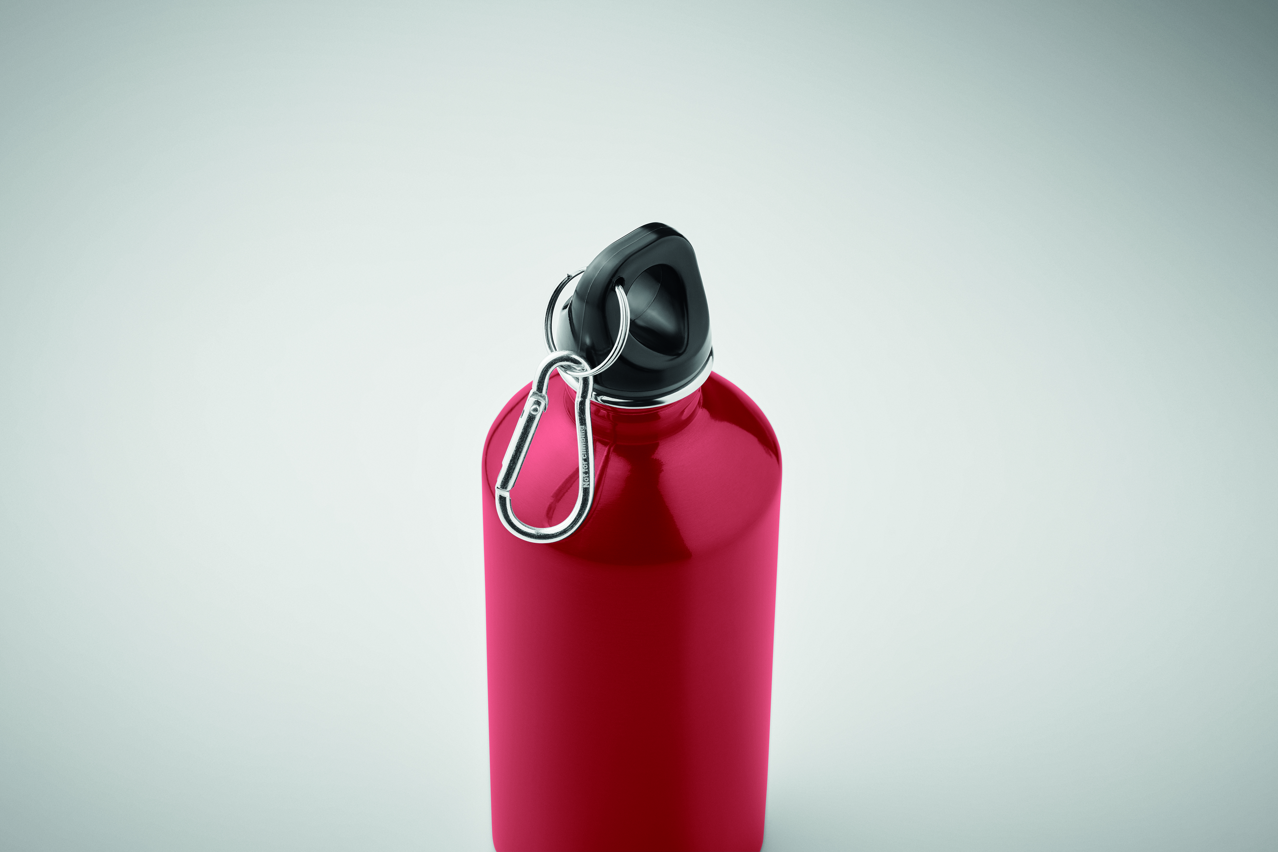 Trinkflasche Edelstahl 500 ml REMID MOSS mit Karabiner, bedruckbar