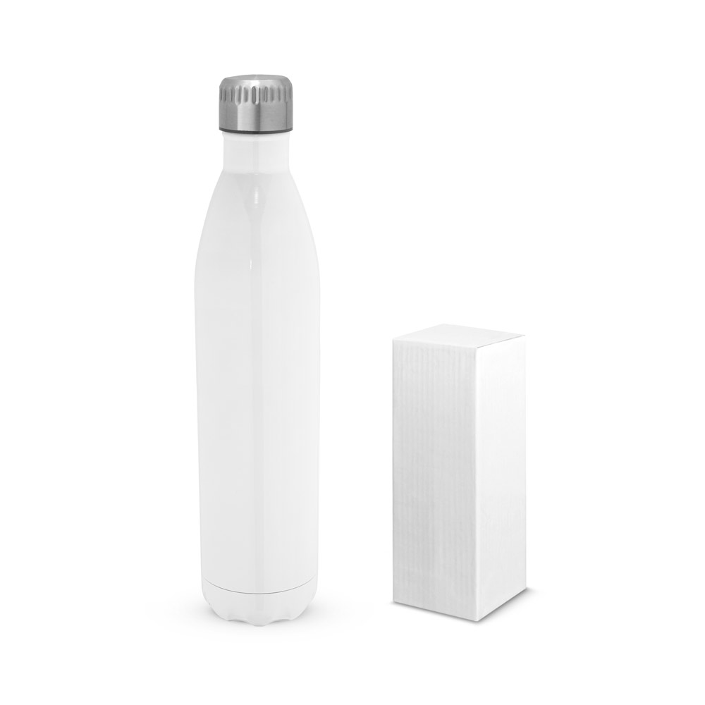 Edelstahl-Sportflasche 1L AMORTI XL für Sublimation, doppelwandig