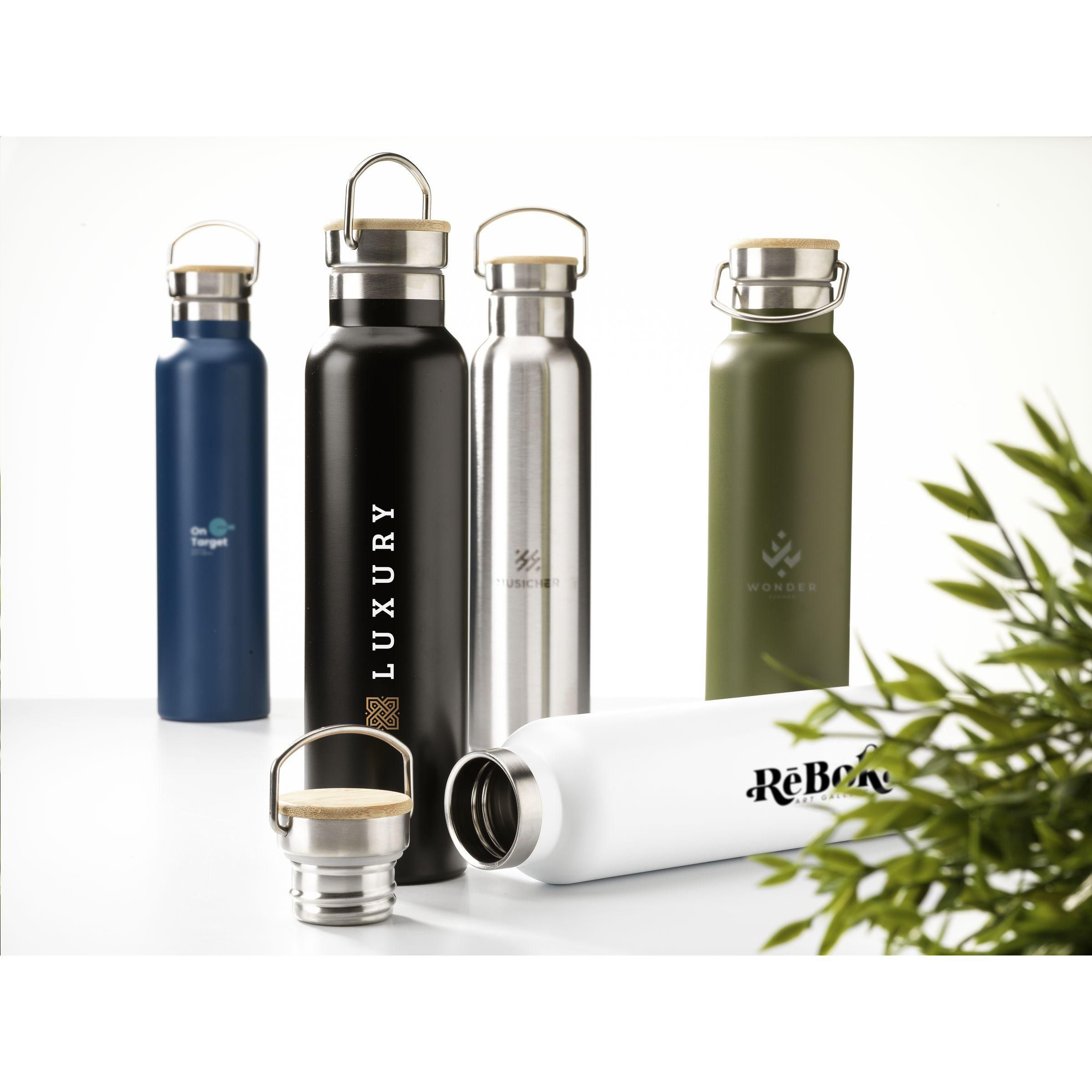 Nordvik Thermoflasche 750 ml – recycelter Edelstahl, RCS-zertifiziert