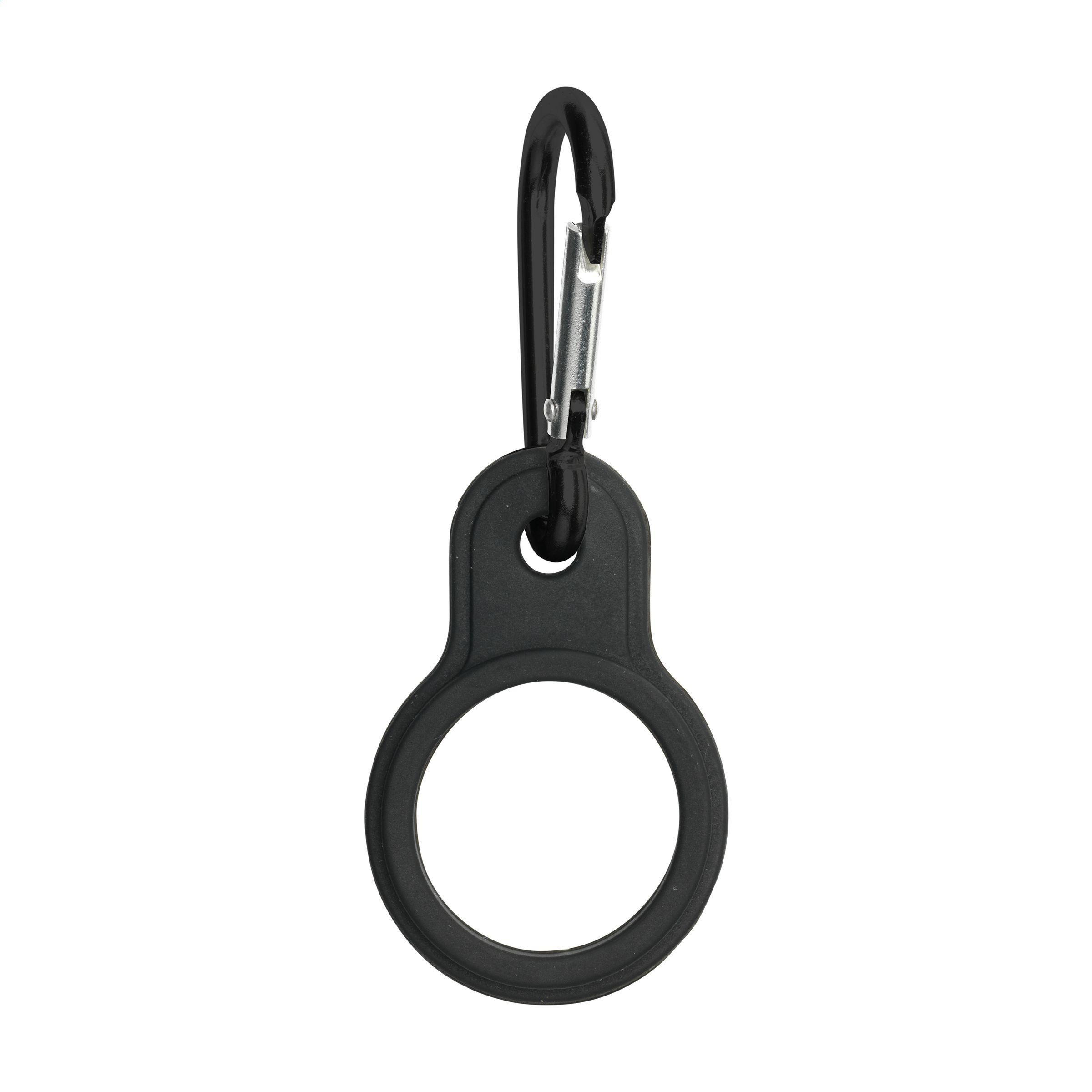Trageschlaufe für Trinkflasche aus Silikon mit Karabiner – Zubehör