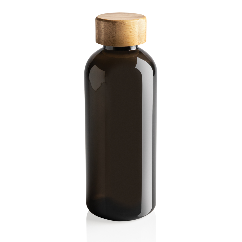 rPET Trinkflasche 660ml mit Bambus-Deckel zum Bedrucken | RCS
