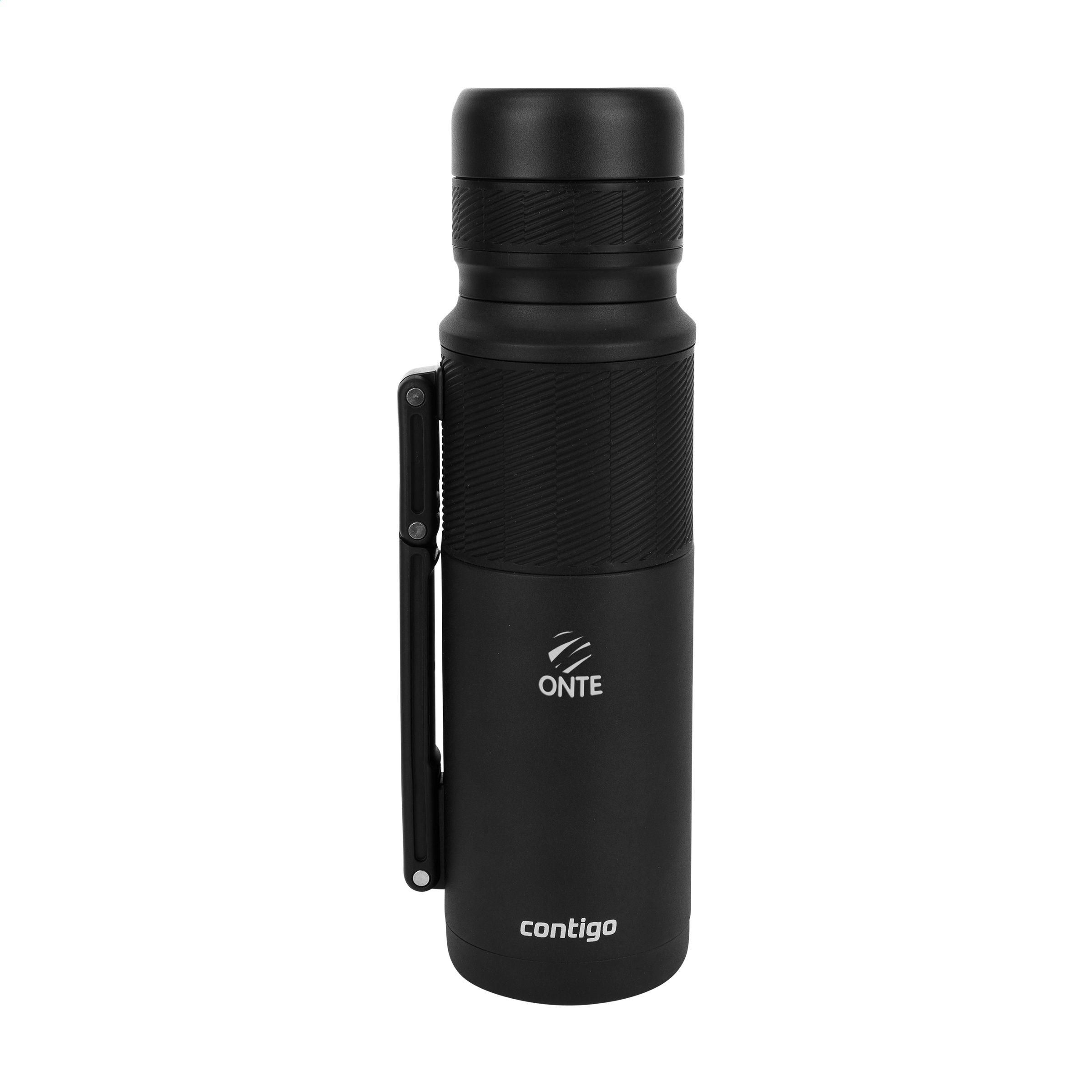 Contigo® Thermosflasche 1,2 L Edelstahl – bedruckbar als Werbeartikel