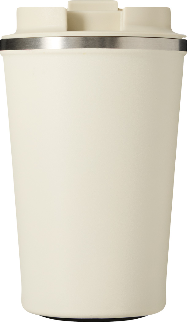 Vakuum-Isolierbecher VELOMUG 350 ml Edelstahl, doppelwandig, bedruckbar