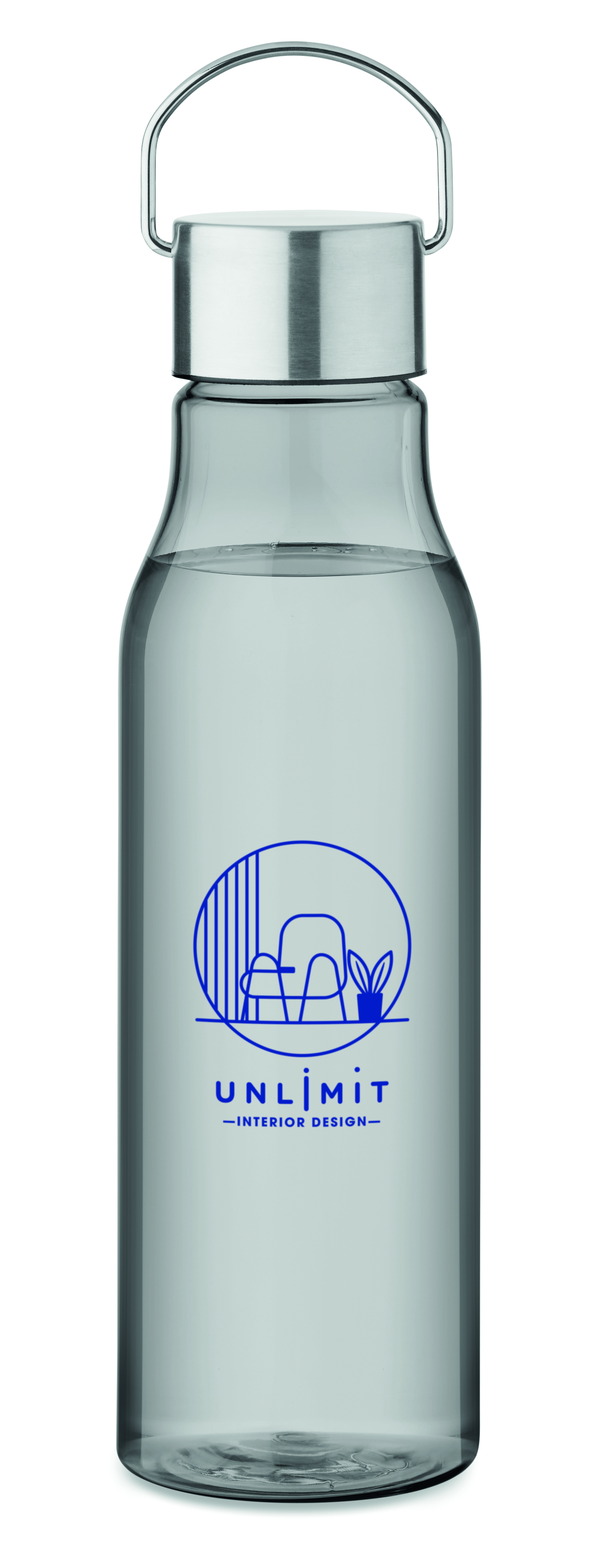 Trinkflasche RPET 600 ml VERNAL – Edelstahlverschluss, auslaufsicher