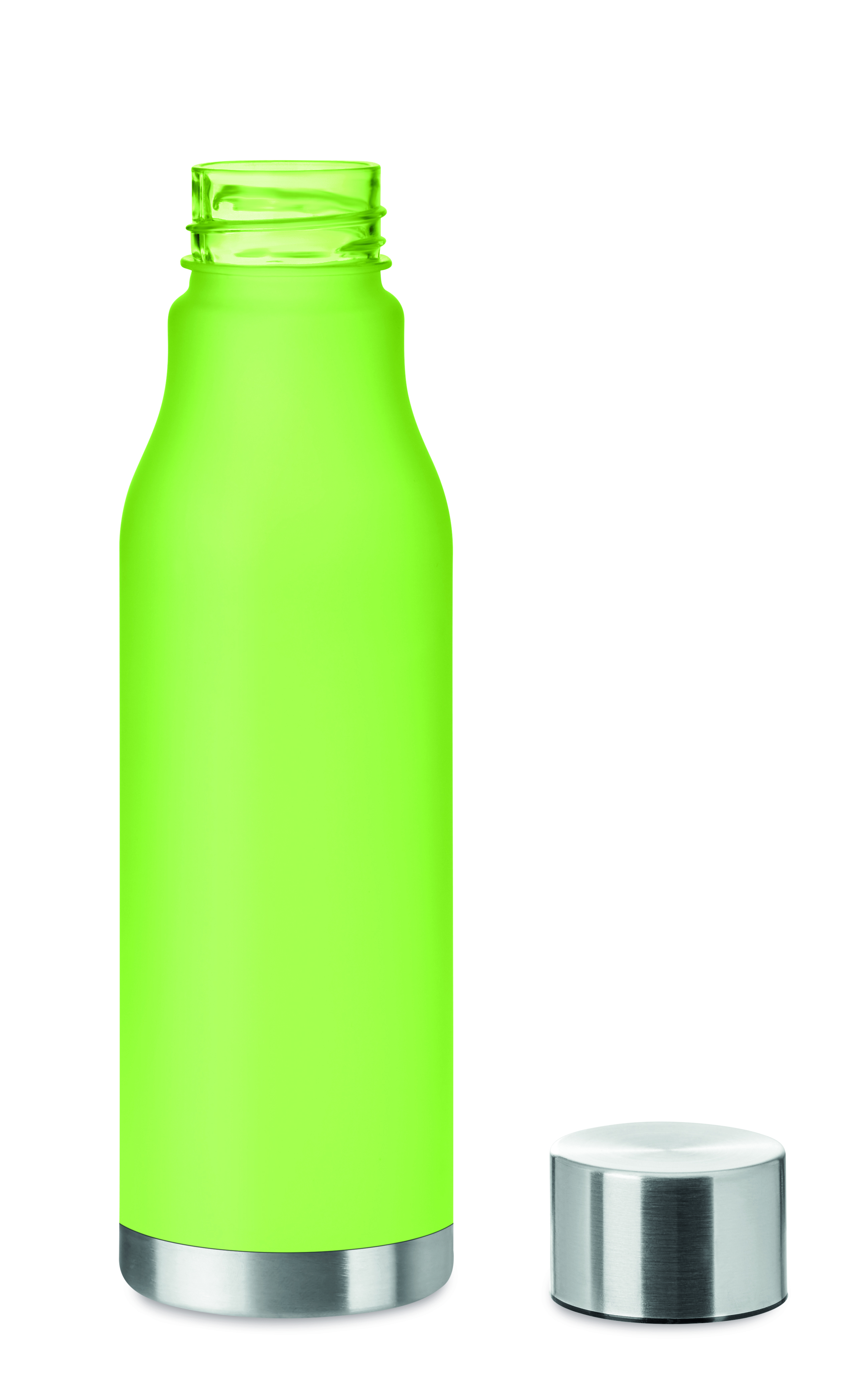 Trinkflasche RPET 600 ml GLACIER – auslaufsicher, BPA-frei, bedruckbar