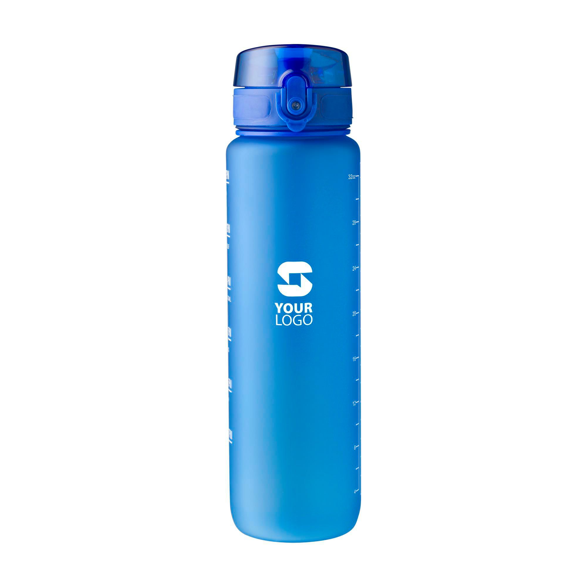 rPET-Trinkflasche Brinley 1000 ml – auslaufsicher, bedruckbar als Werbeartikel