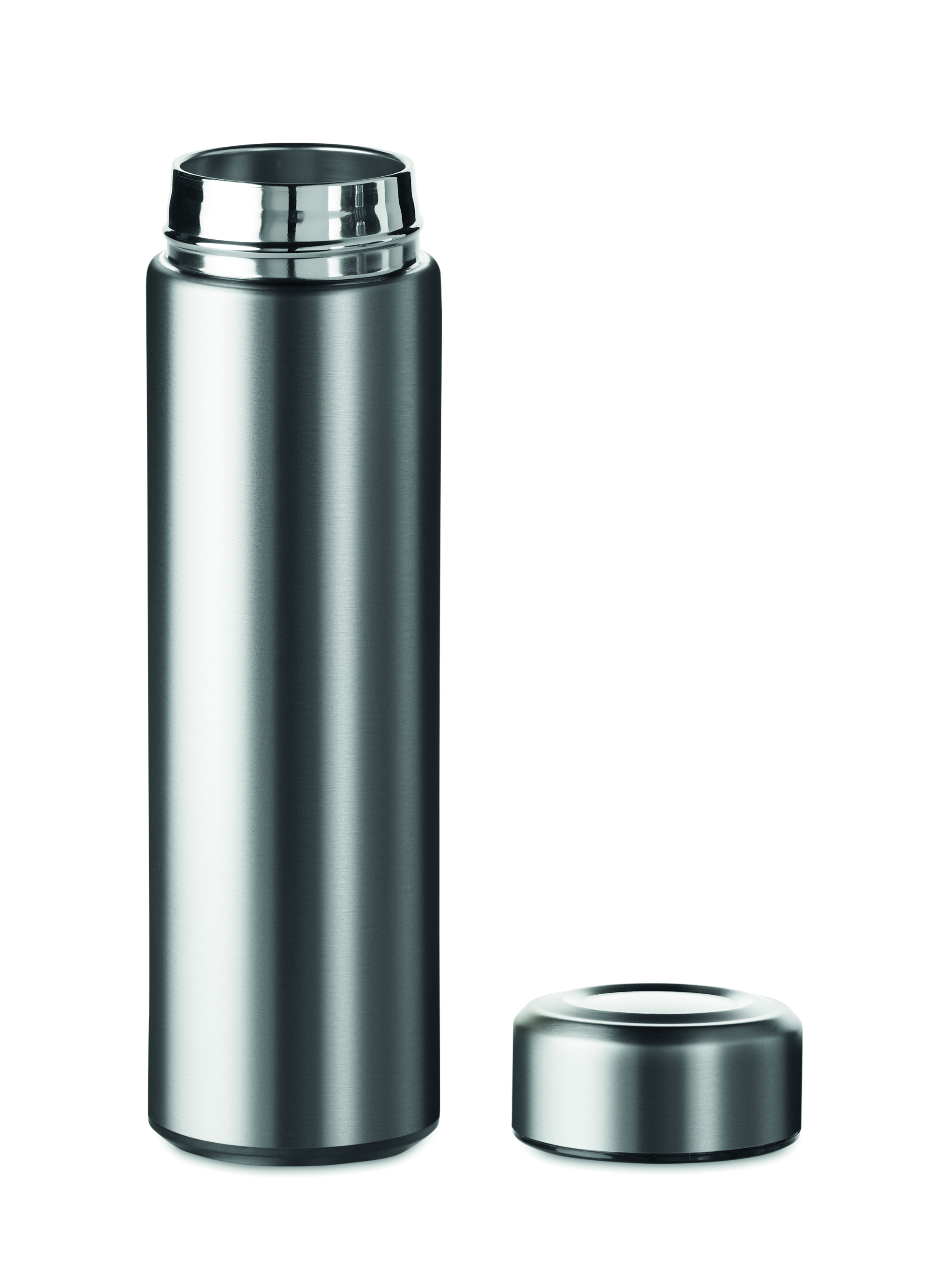 Edelstahl Trinkflasche PATAGO 425 ml – doppelwandig mit Tee-Sieb