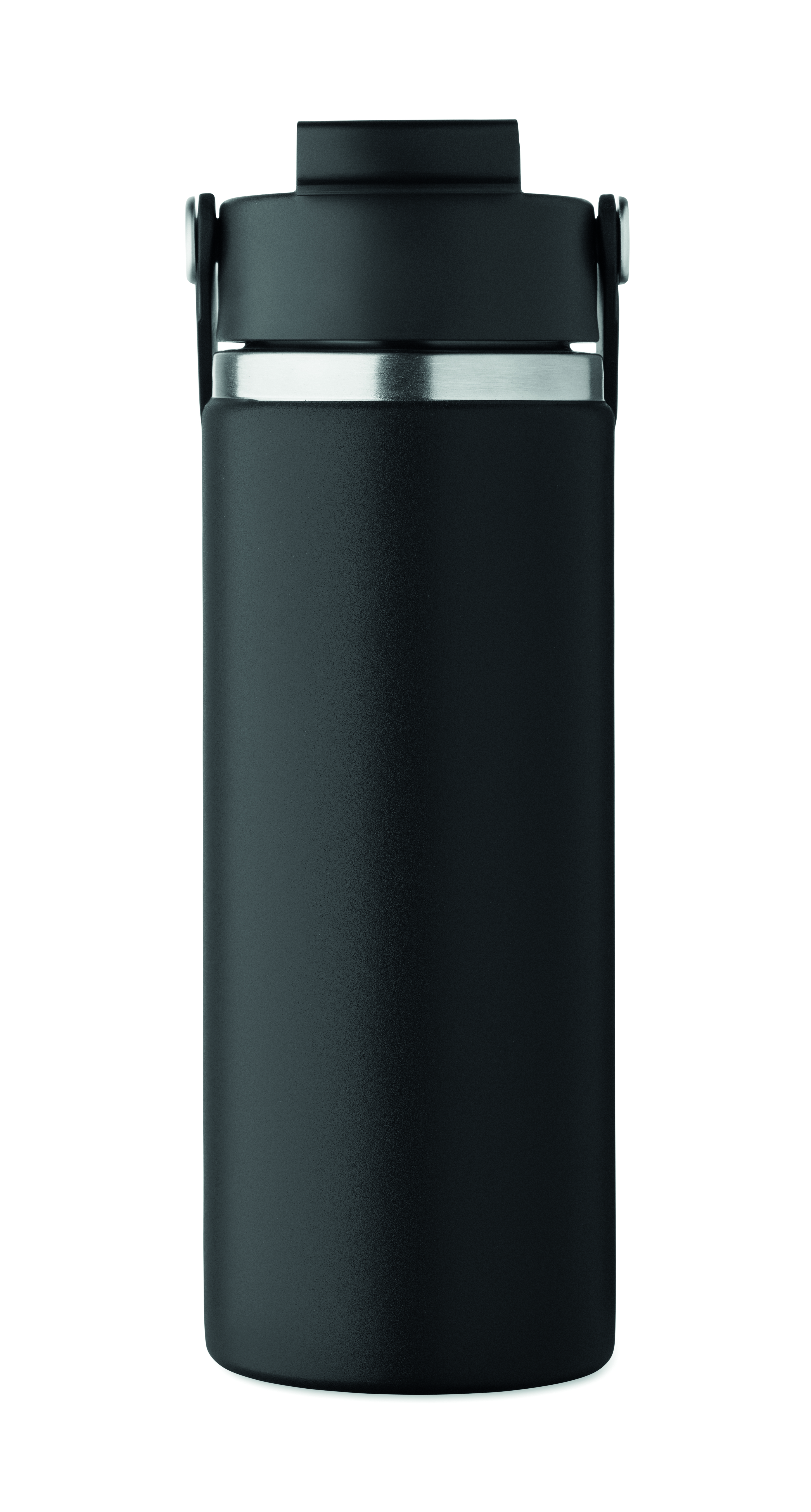Isolierflasche 500 ml SUMA GRIP – Edelstahl, doppelwandig, bedruckbar