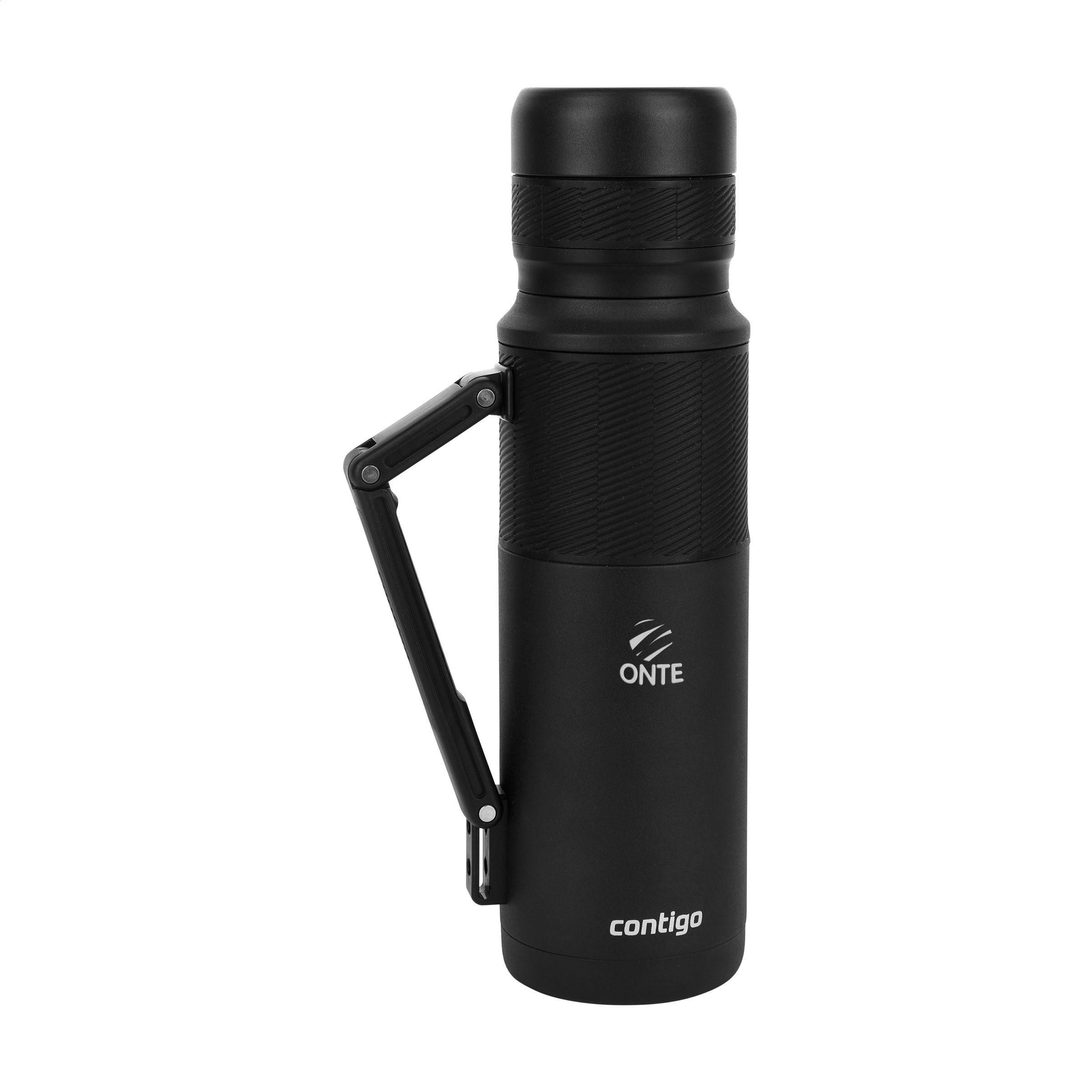 Contigo® Thermosflasche 1,2 L Edelstahl – bedruckbar als Werbeartikel