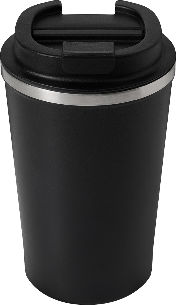 Vakuum-Isolierbecher VELOMUG 350 ml Edelstahl, doppelwandig, bedruckbar