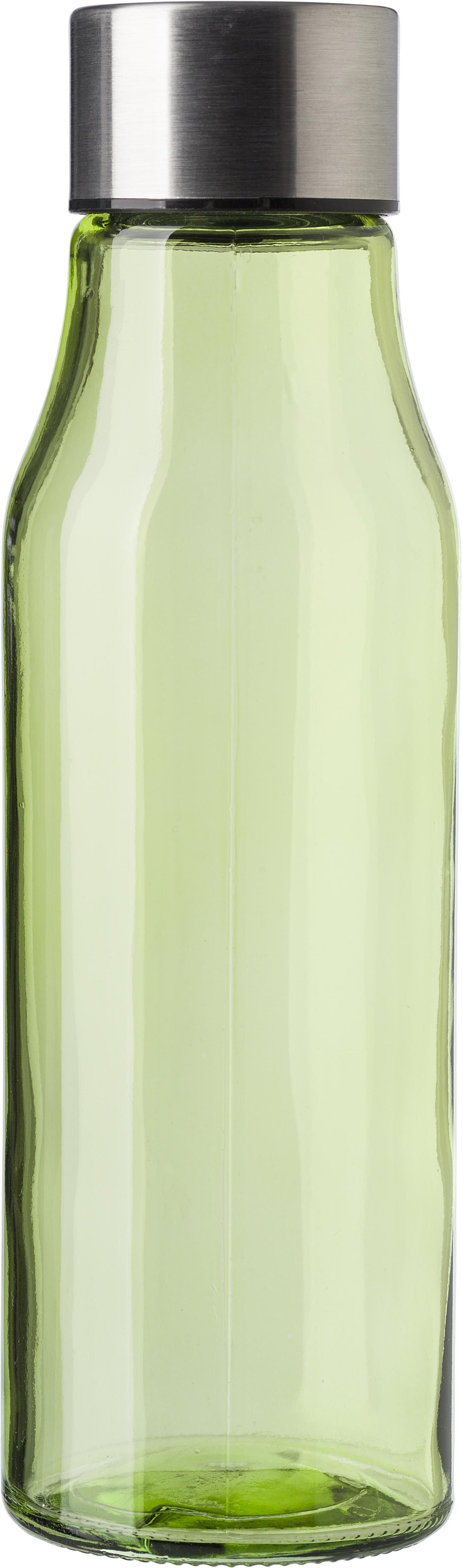 Trinkflasche Glas & Edelstahl 500 ml bedruckbar – Werbeartikel