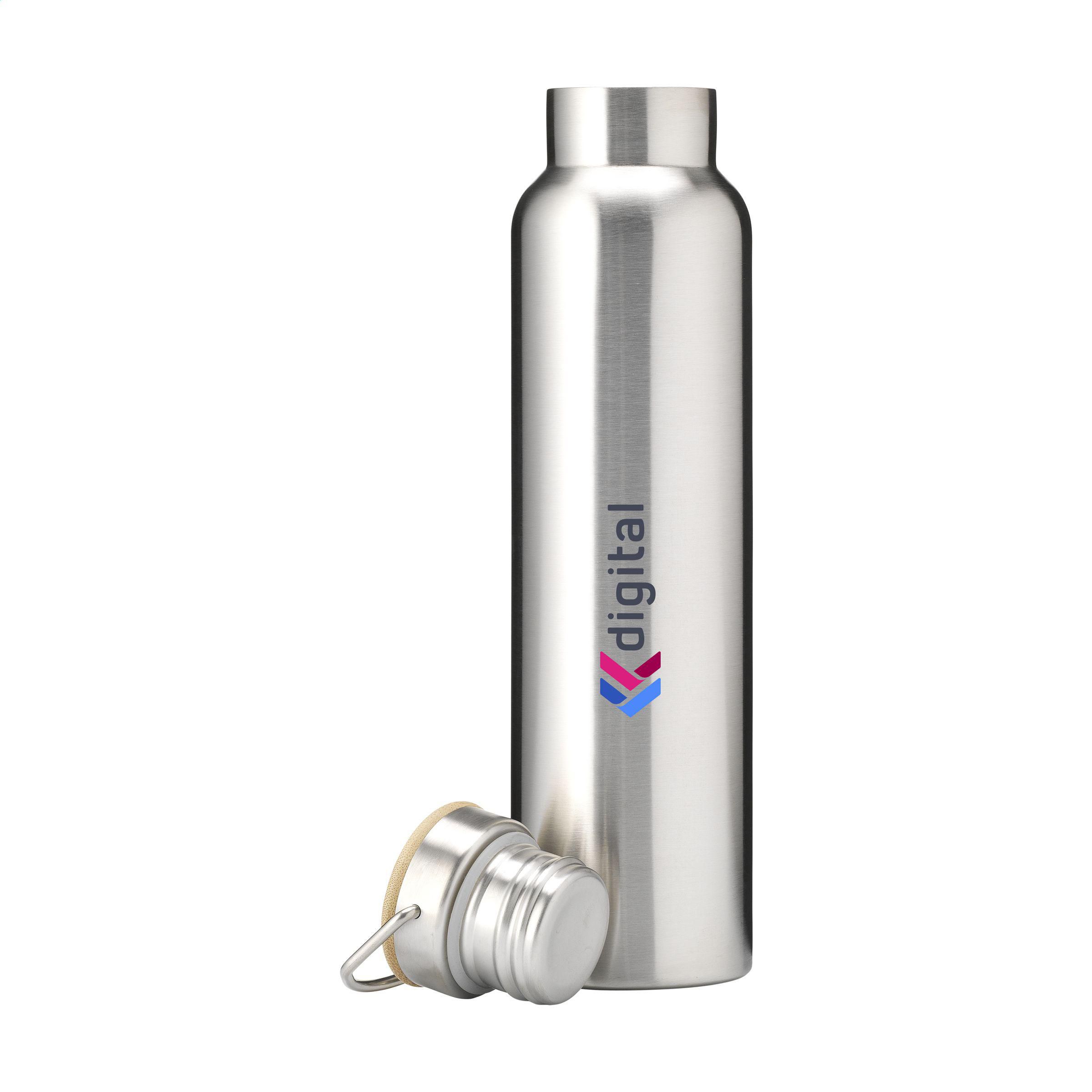 Nordvik Thermoflasche 750 ml – recycelter Edelstahl, RCS-zertifiziert