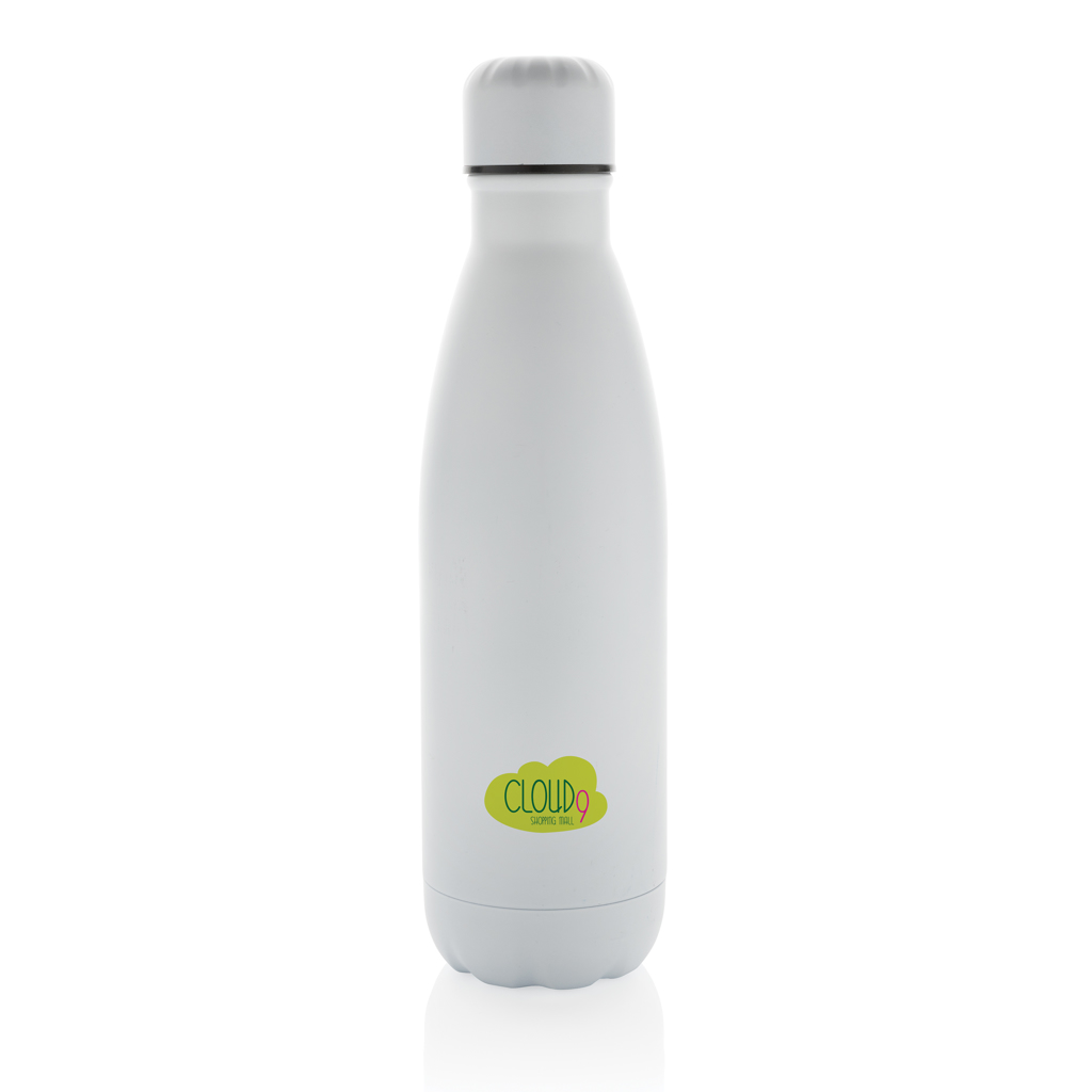 Trinkflasche Eureka Edelstahl 500 ml, RCS-recycelt, bedruckbar