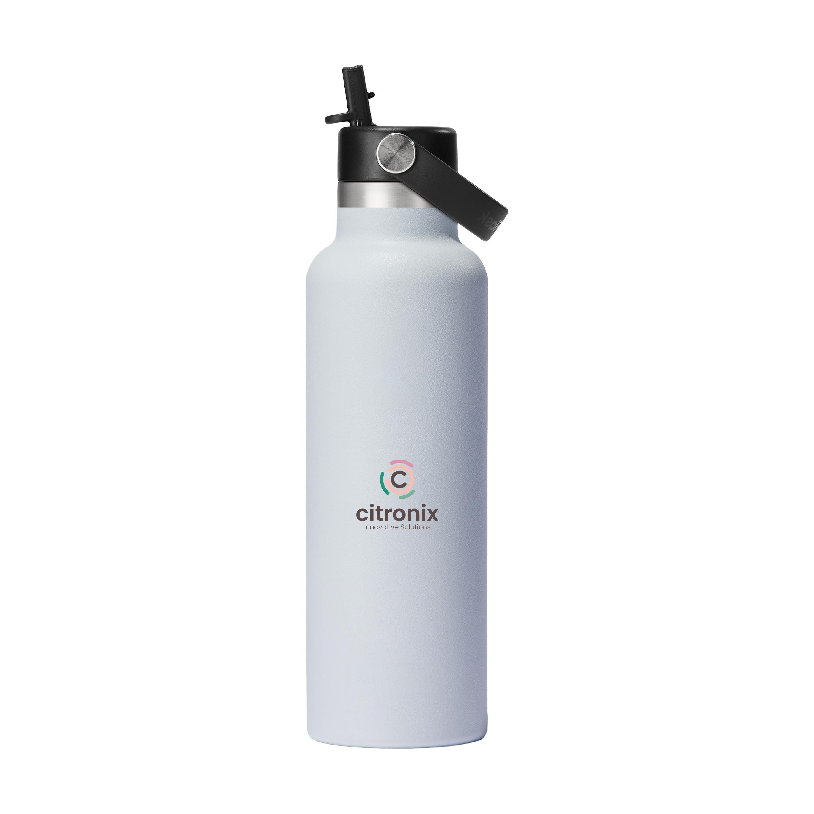 Hydro Flask Edelstahl-Trinkflasche 621 ml mit Strohhalm-Verschluss