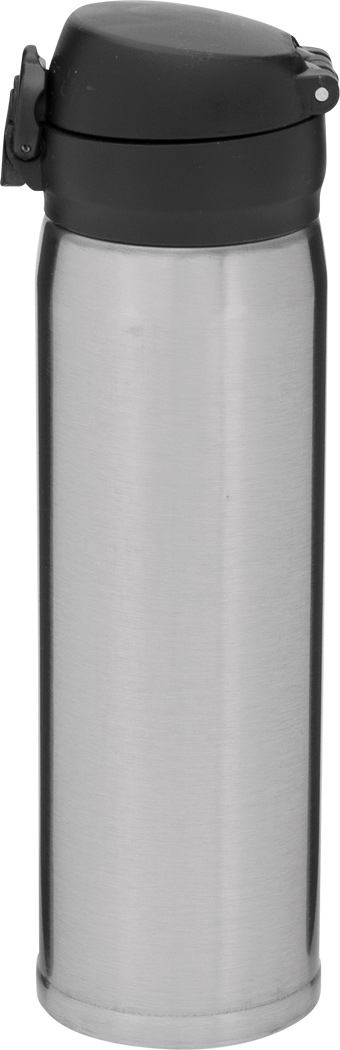 Vakuum-Trinkflasche OOLONG, Edelstahl doppelwandig 400 ml, bedruckbar