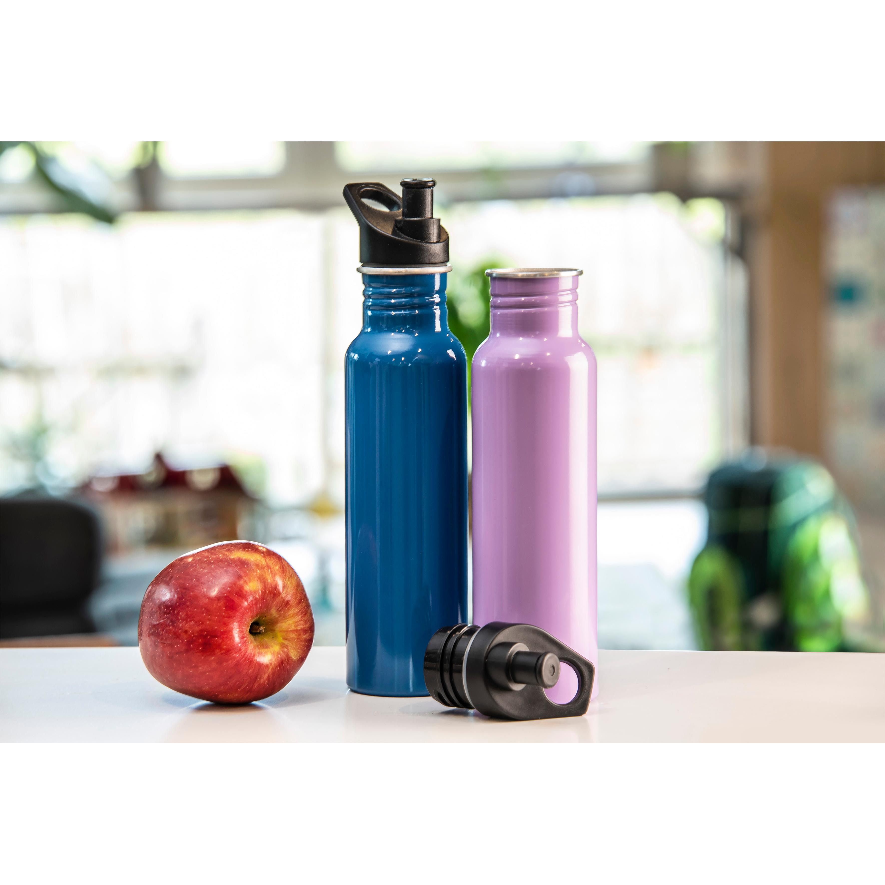 Aluminiumflasche Miami 0,6 l - bedruckbare Trinkflasche mit Schraubverschluss