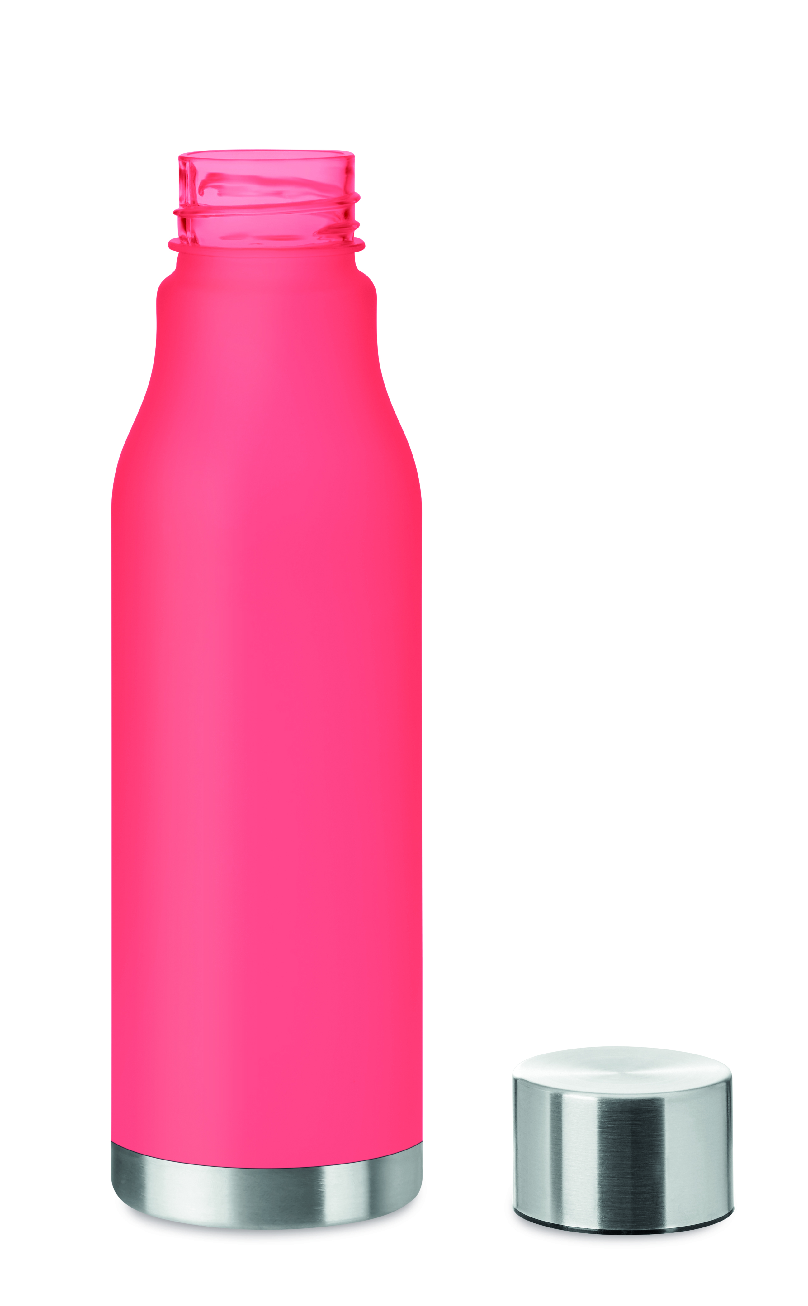 Trinkflasche RPET 600 ml GLACIER – auslaufsicher, BPA-frei, bedruckbar