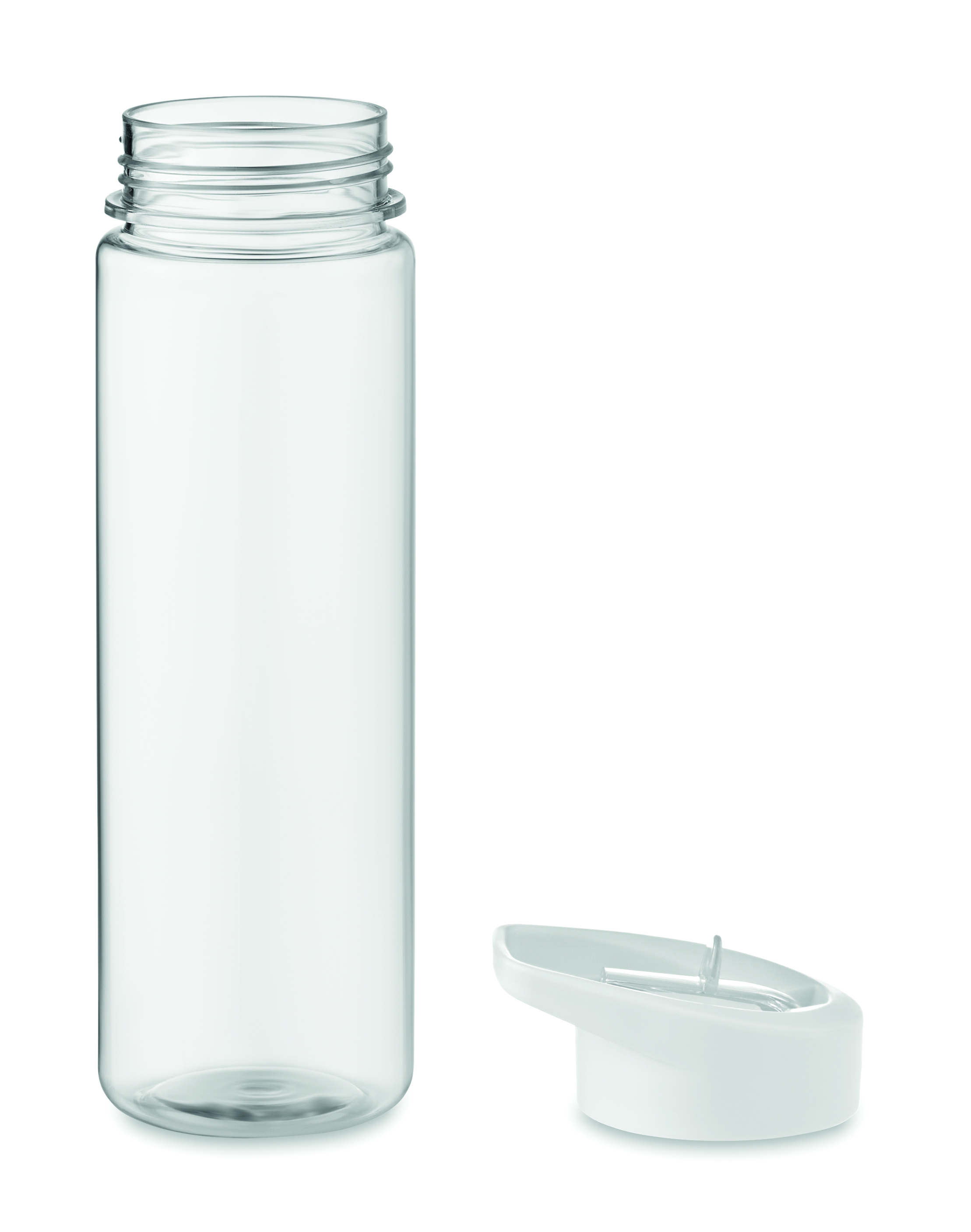 Trinkflasche RPET 650 ml ALABAMA mit Trinkhalm – bedruckbar