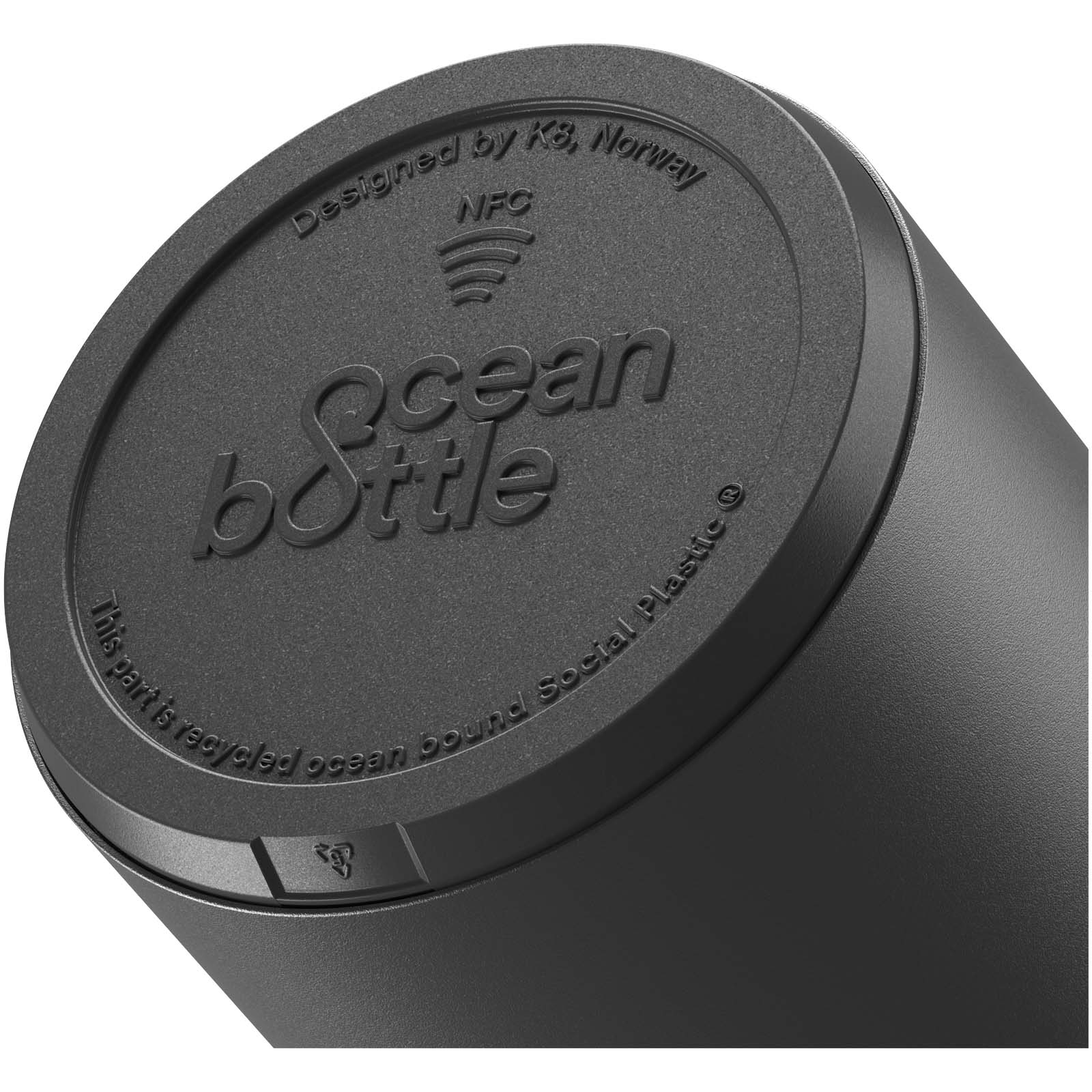 Ocean Bottle 750 ml Trinkflasche – vakuumisoliert, Edelstahl, bedruckbar