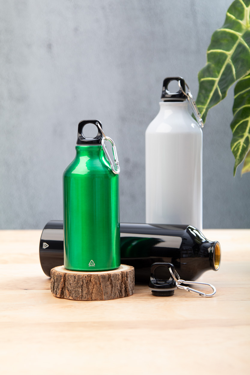 Trinkflasche Raluto XL aus recyceltem Aluminium, 750 ml, bedruckbar