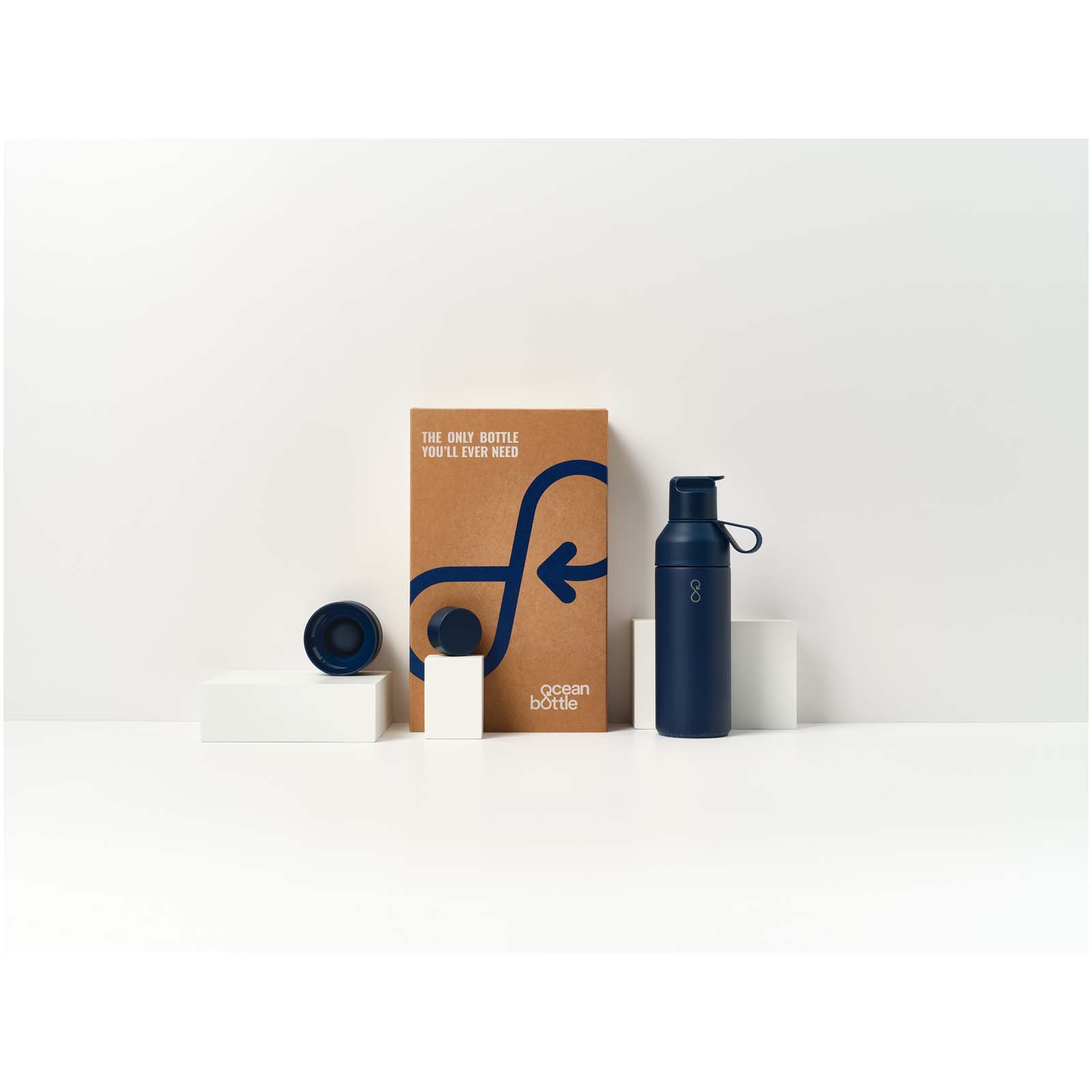 Ocean Bottle 3-in-1 Set 500 ml – Edelstahl-Trinkflasche bedrucken