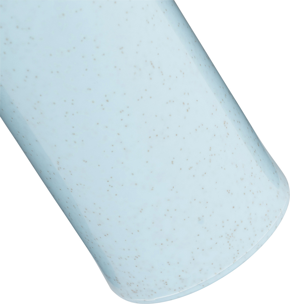 Glas-Trinkflasche ECO DRINK 300 ml mit Kunststoff-Ummantelung