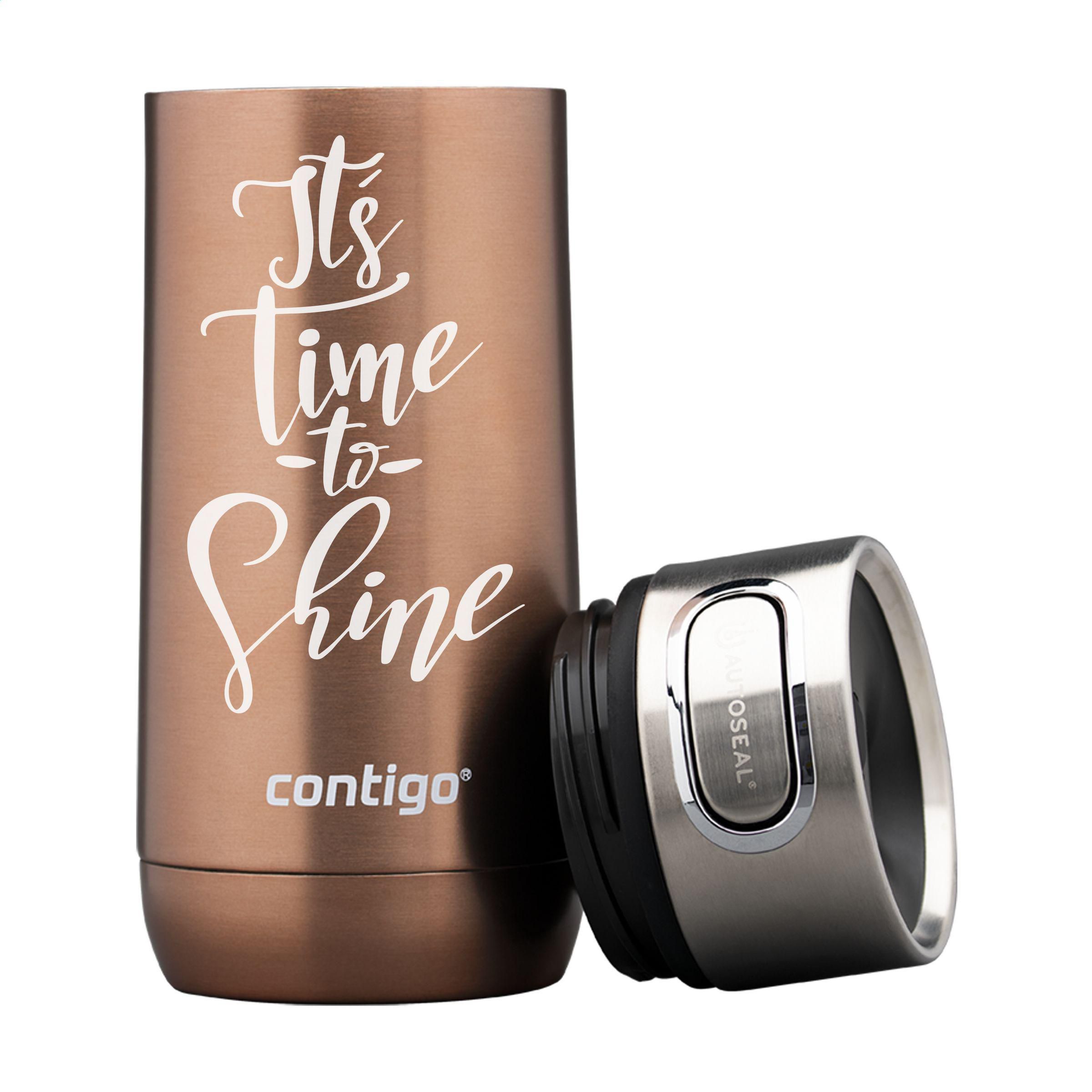 Contigo® Luxe AUTOSEAL® Thermobecher 360 ml, Edelstahl bedruckbar