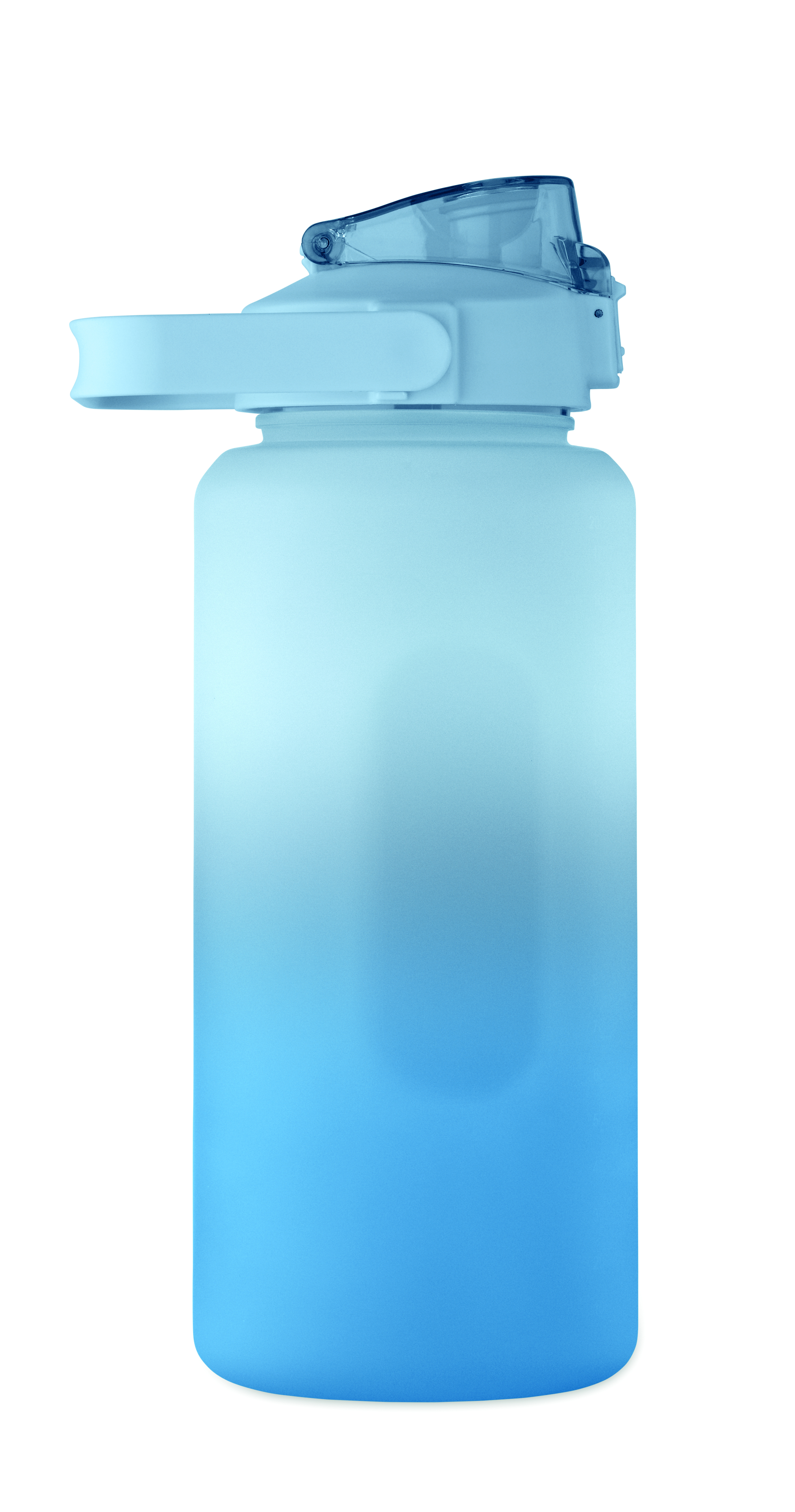 RPET-Trinkflasche 2000ml ACTIVATE MAX mit Trinkhalm & Henkel