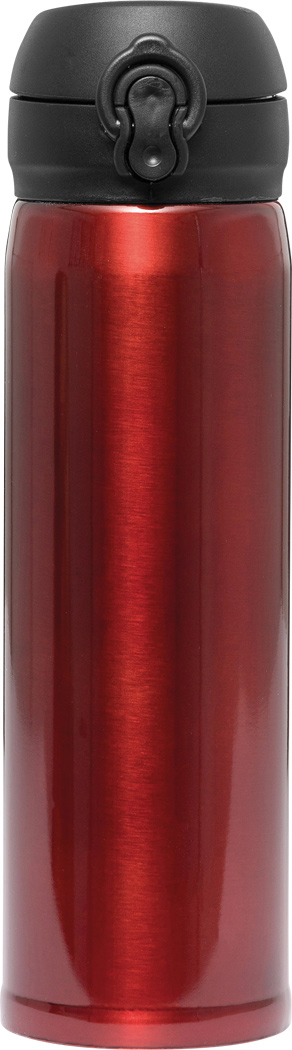 Vakuum-Trinkflasche OOLONG, Edelstahl doppelwandig 400 ml, bedruckbar
