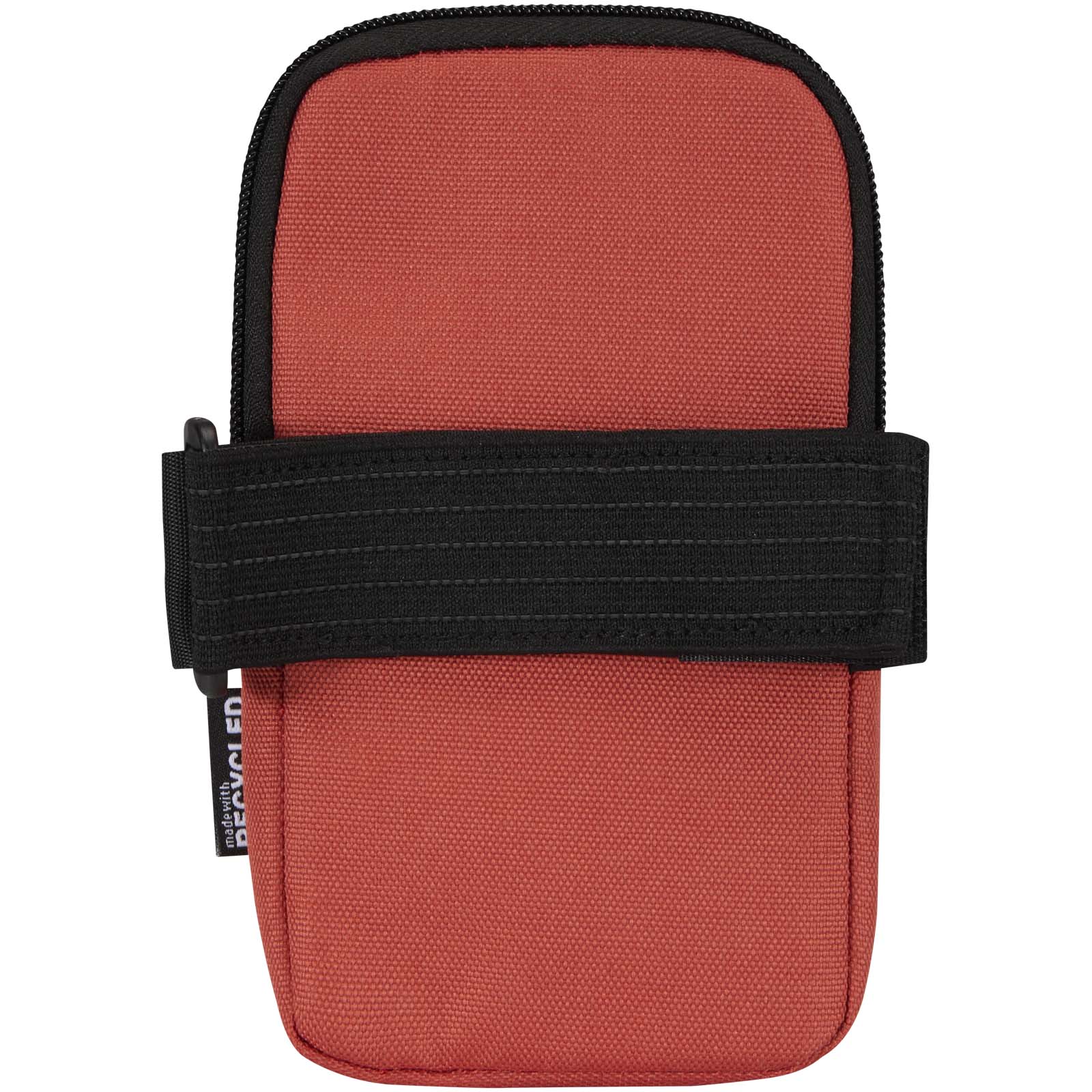 Byron Flaschentasche aus GRS recyceltem Polyester, mit Klettverschluss