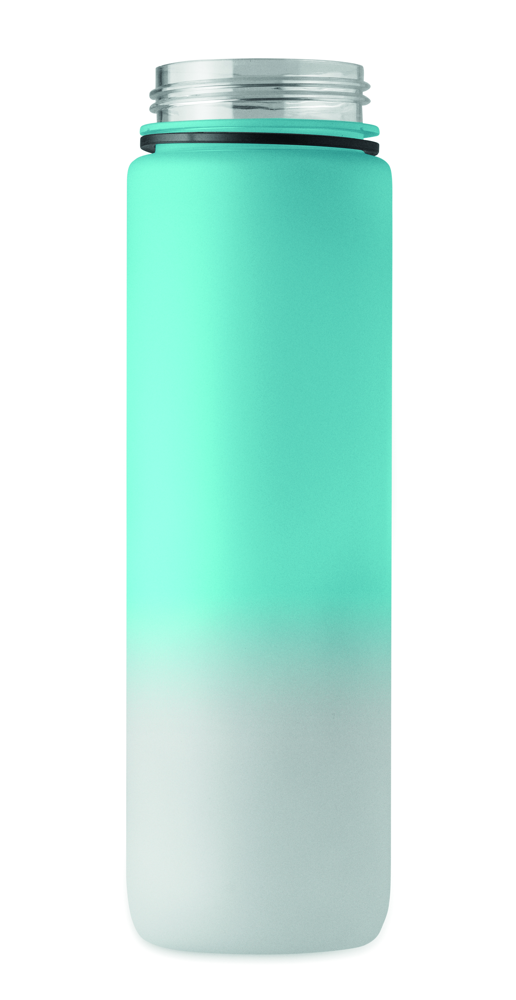 Sport-Trinkflasche RPET 1L ACTIVATE mit Trinkhalm & Zeitmarkierung