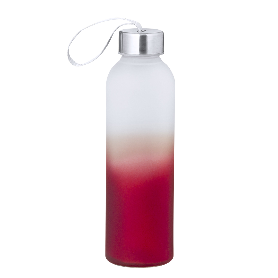 Trinkflasche Nortalik 500 ml – Glas & Edelstahl, bedruckbar