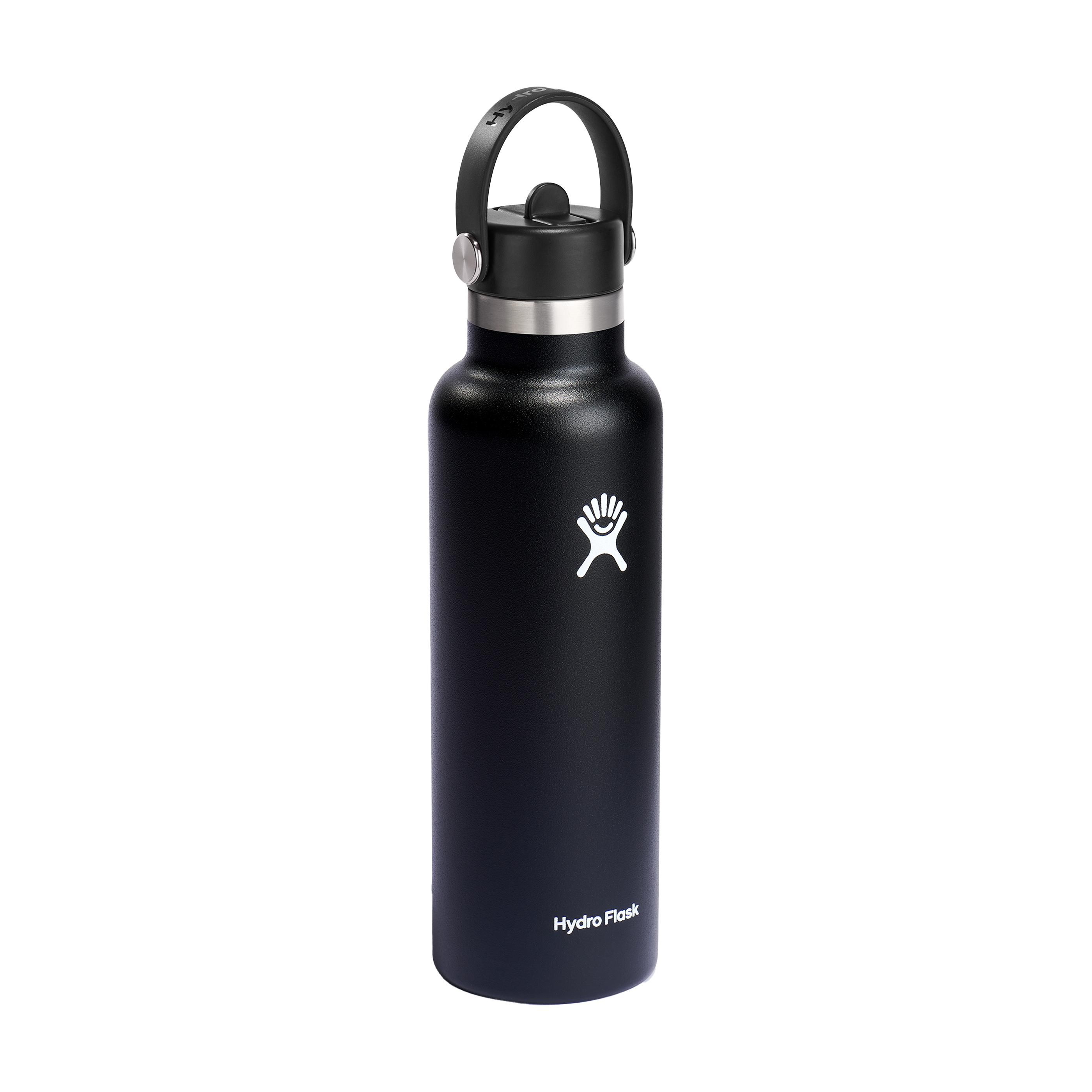 Hydro Flask Edelstahl-Trinkflasche 621 ml mit Strohhalm-Verschluss