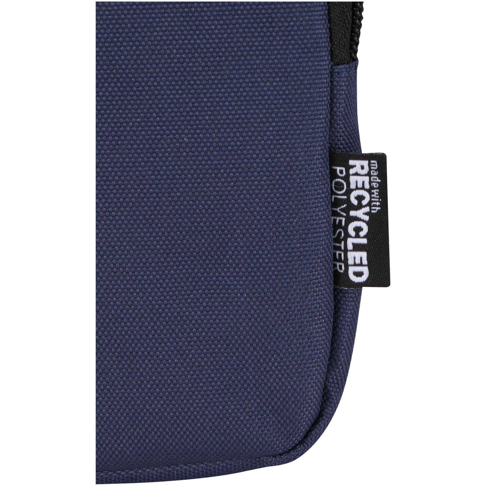 Byron Flaschentasche aus GRS recyceltem Polyester, mit Klettverschluss
