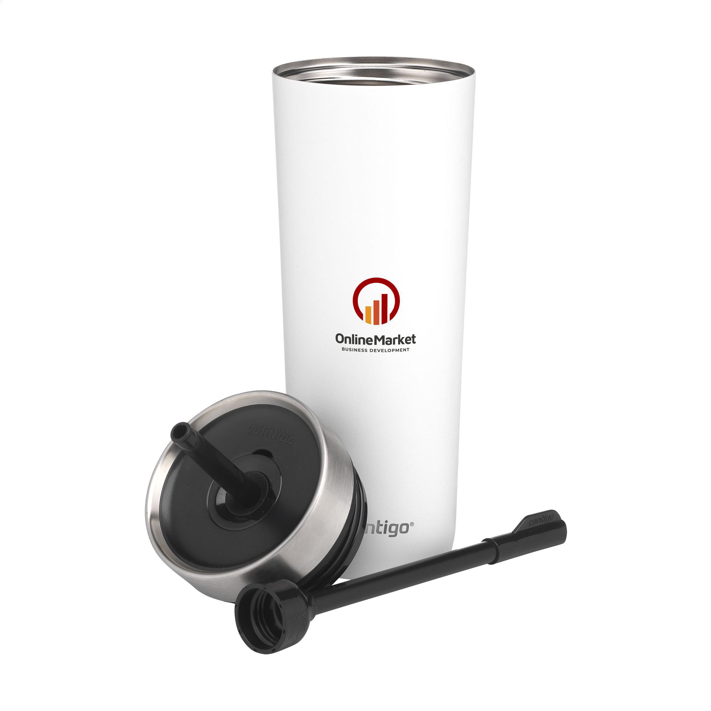 Contigo® No-Spill Tumbler 720 ml – Edelstahl Trinkbecher bedruckbar