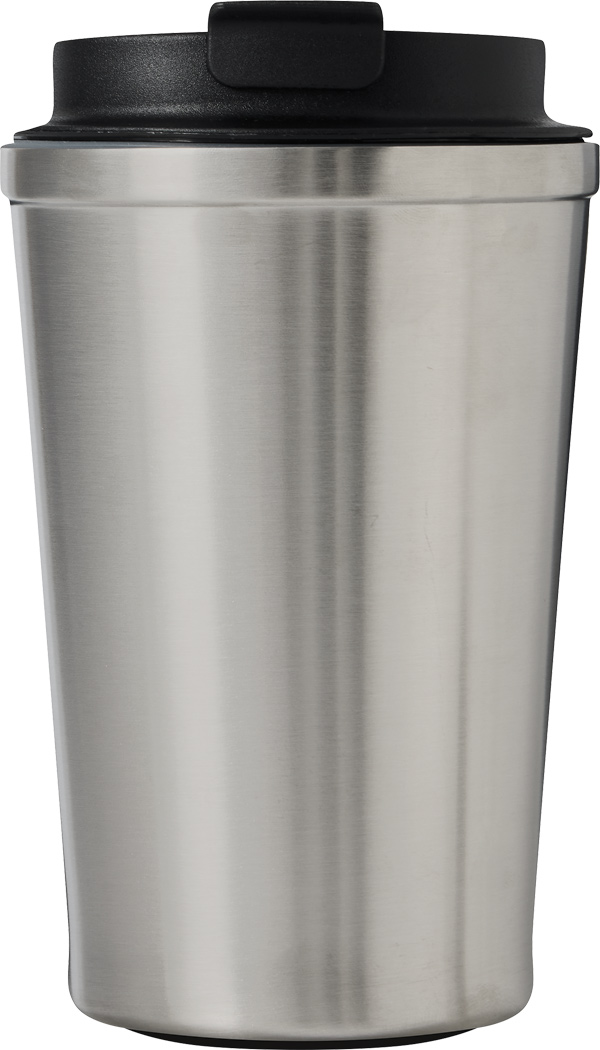 Vakuum-Isolierbecher VELOMUG 350 ml Edelstahl, doppelwandig, bedruckbar