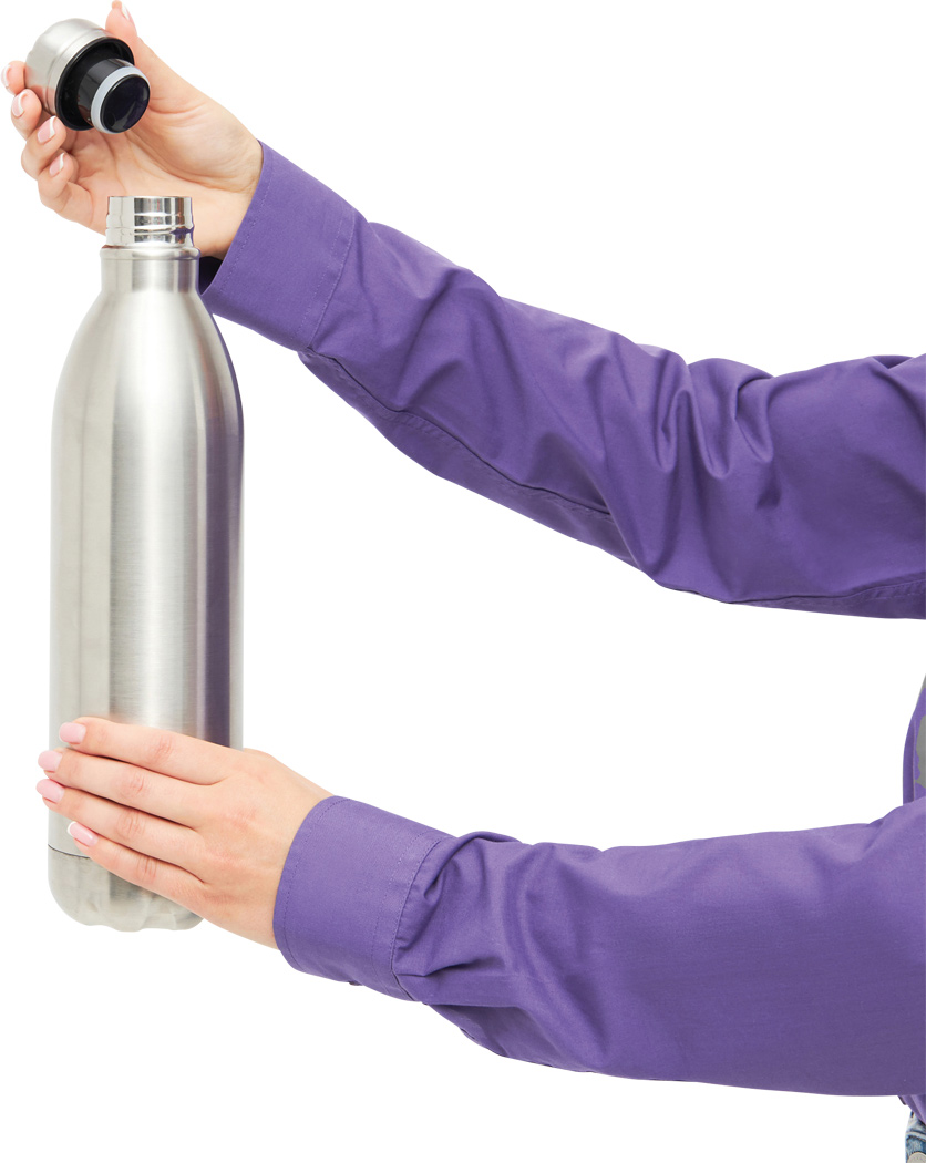 Vakuum-Trinkflasche JUMBO TASTE 1000 ml Edelstahl, doppelwandig