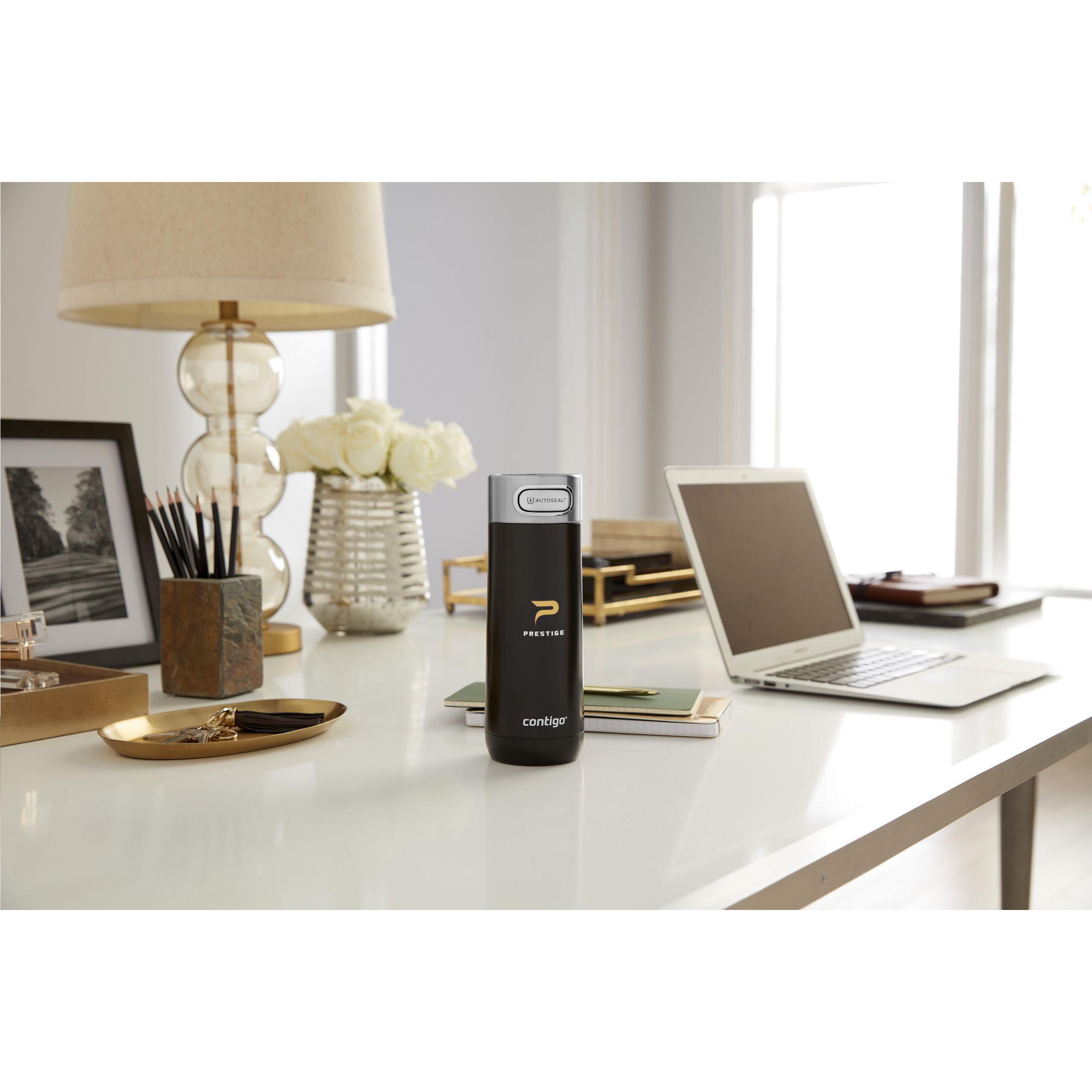 Contigo® Luxe AUTOSEAL® Thermobecher 360 ml, Edelstahl bedruckbar