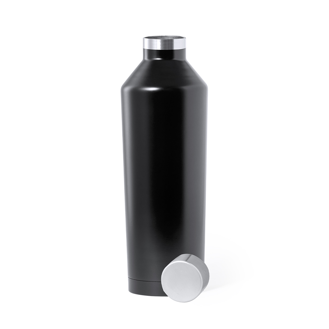 Thermosflasche Edelstahl 800 ml, vakuumisoliert, doppelwandig, bedruckbar