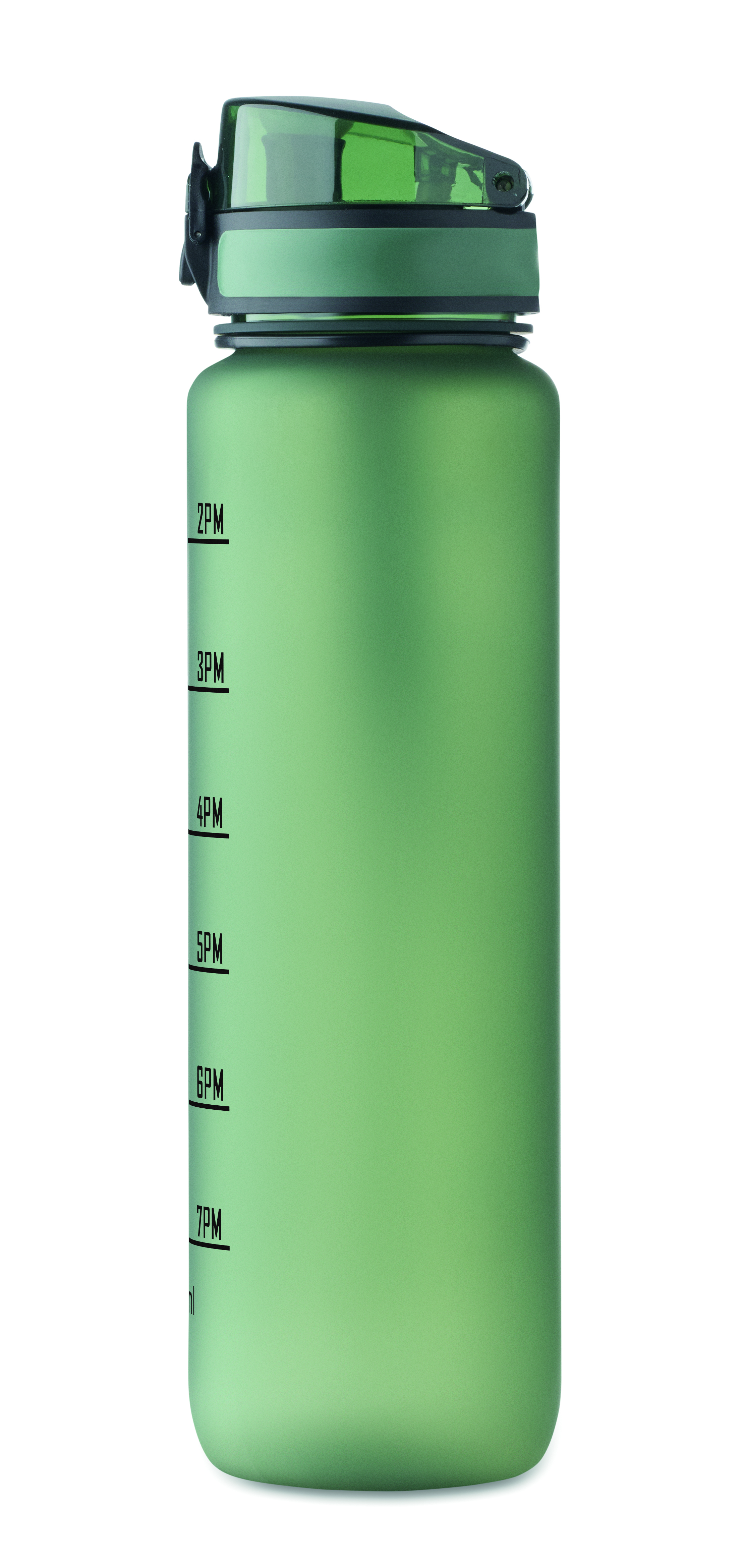 Sport-Trinkflasche RPET 1L ISFORDEN MARK – bedruckbar, mit Trageriemen