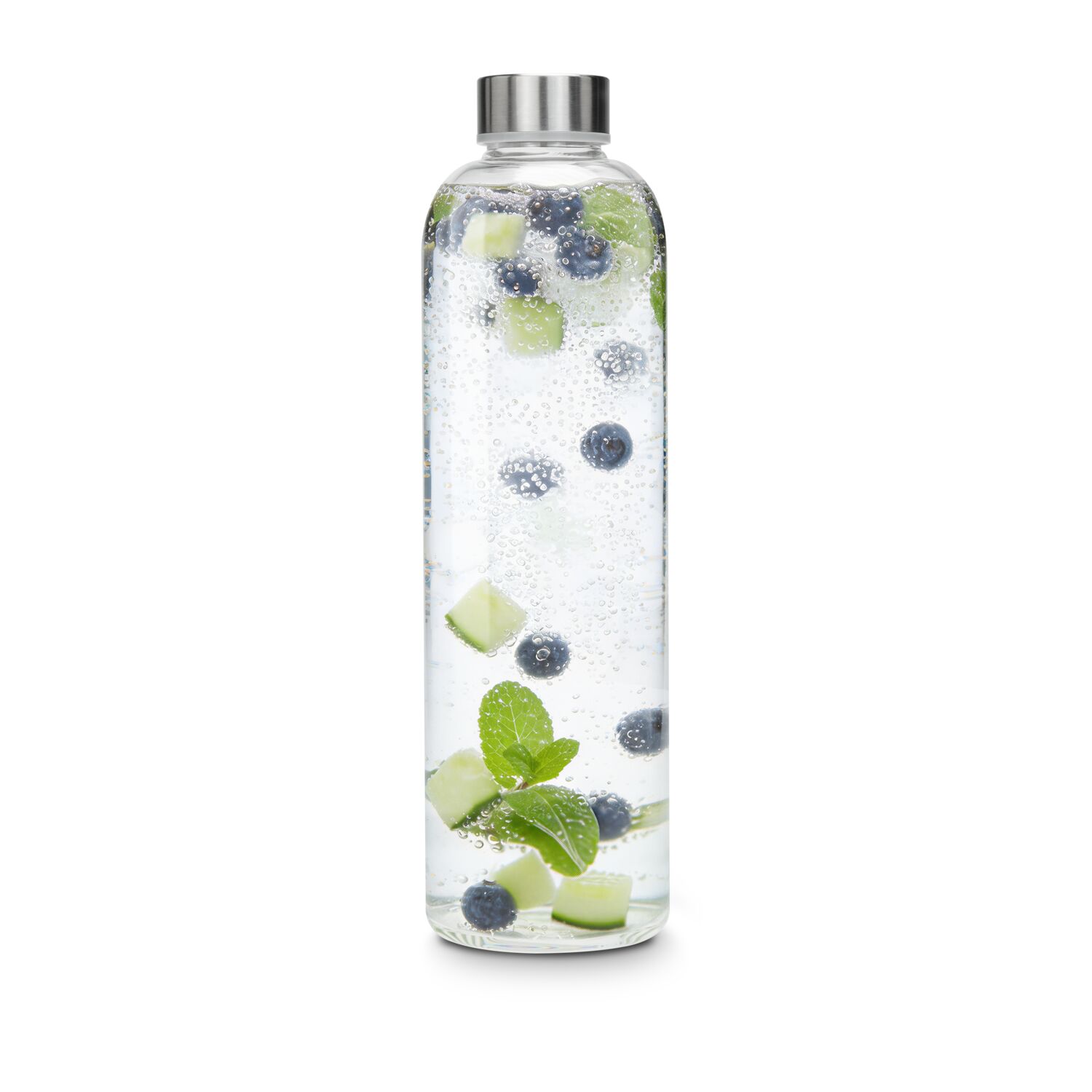 Glaskaraffe Pura 1.000 ml ROMINOX® - Borosilikatglas bedruckbar
