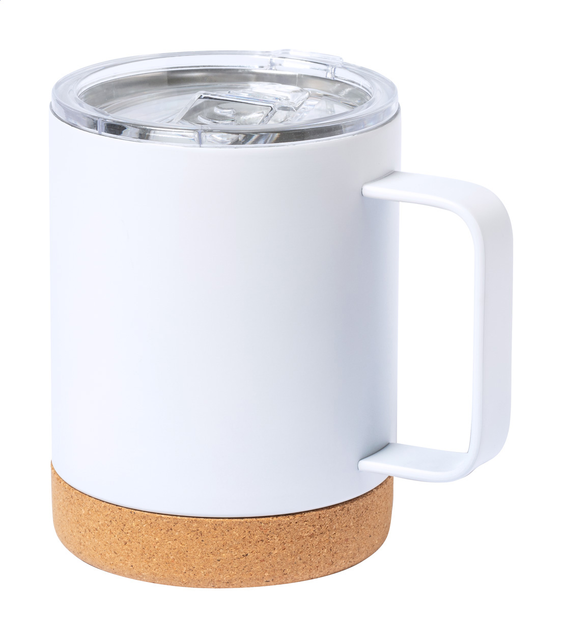 Thermobecher Corgox 330 ml – Edelstahl mit Korkfuß, bedruckbar