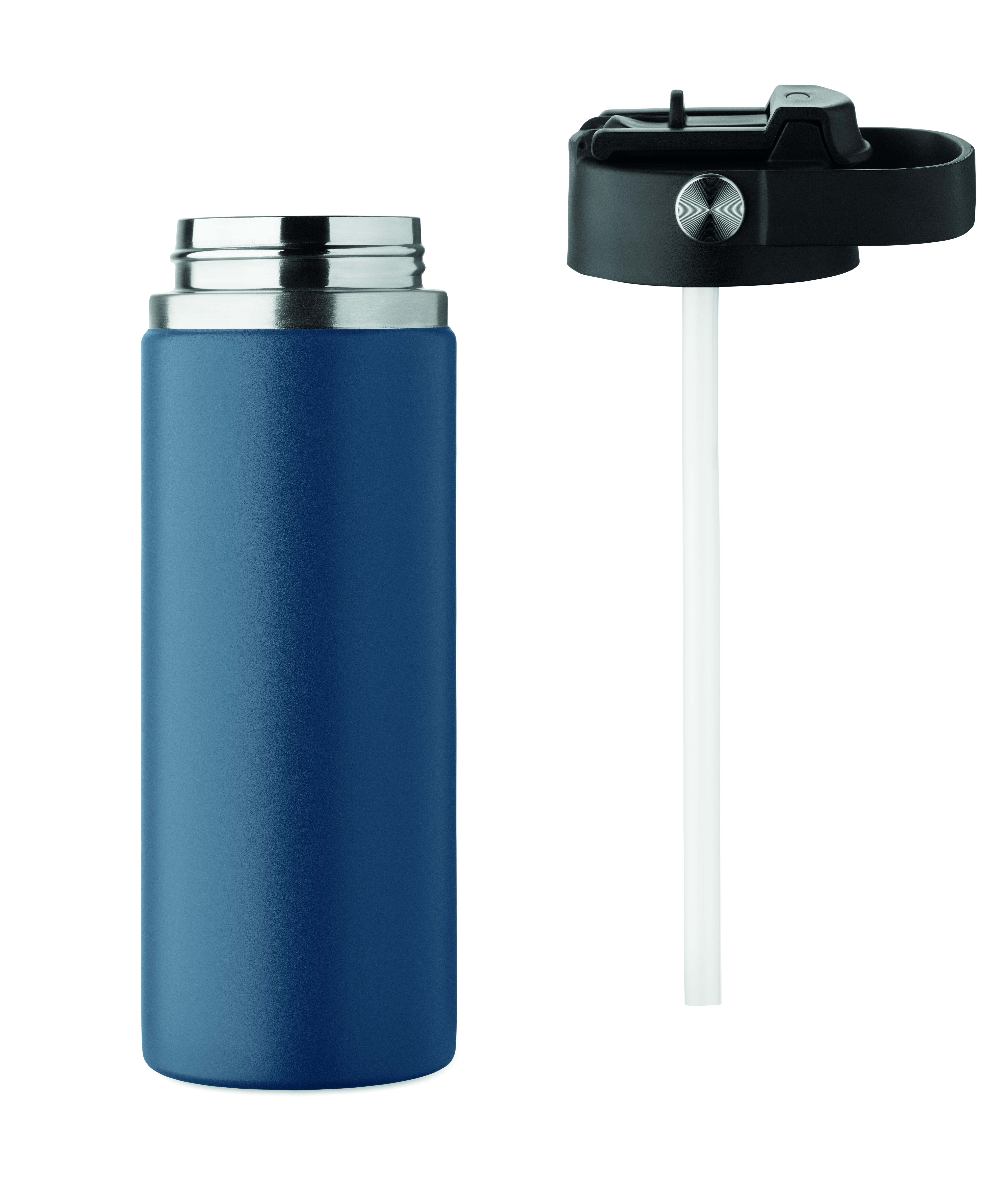 Isolierflasche 500 ml SUMA GRIP – Edelstahl, doppelwandig, bedruckbar