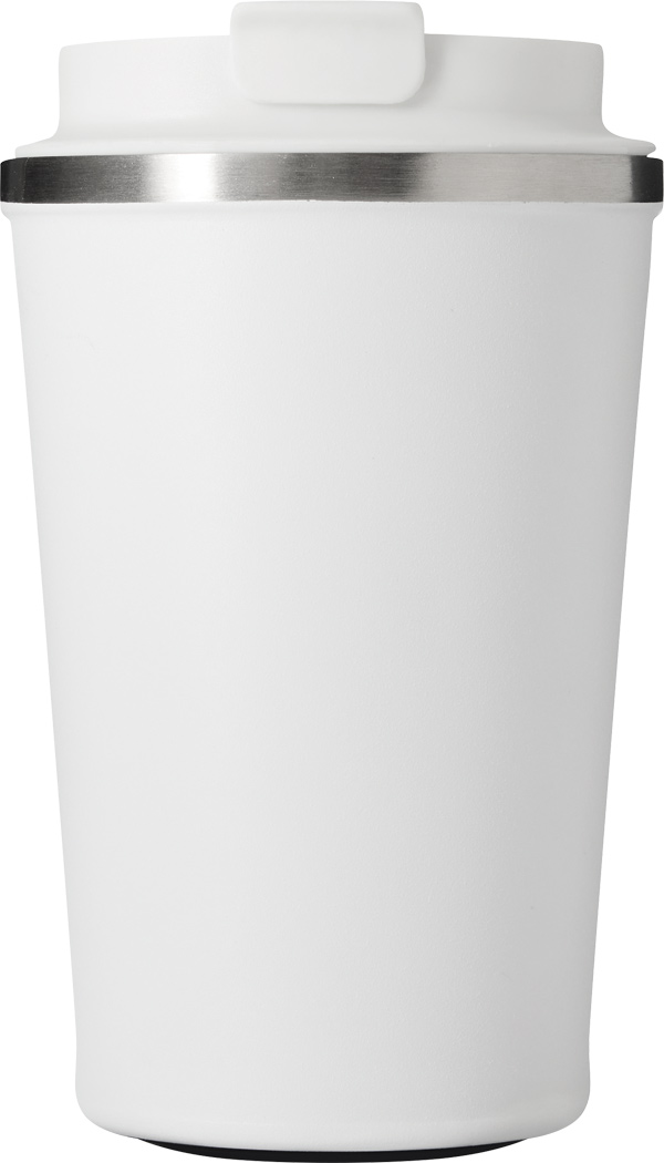 Vakuum-Isolierbecher VELOMUG 350 ml Edelstahl, doppelwandig, bedruckbar